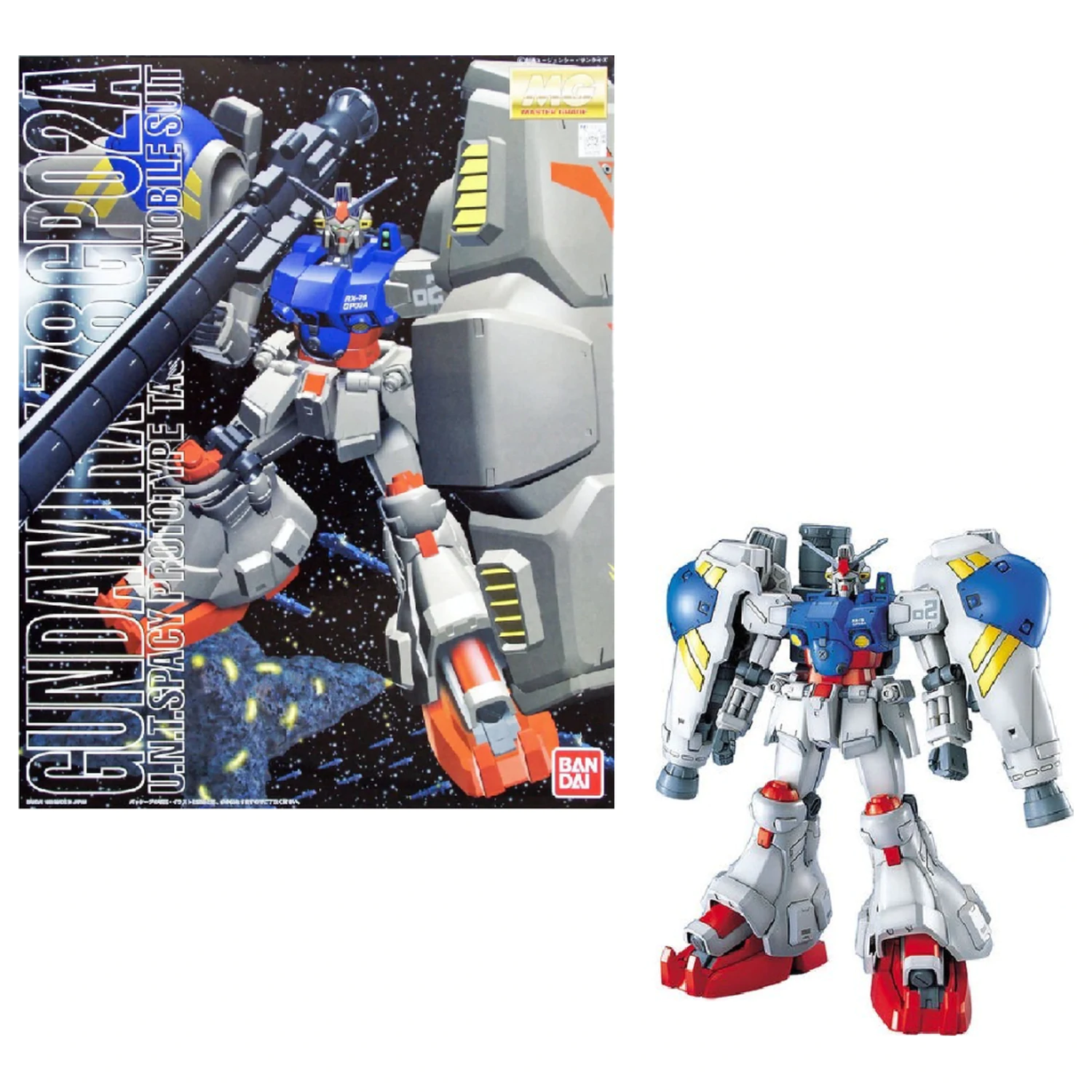 GUNDAM Model Kit Master Grade Gundam GP-02A 18cm product photo