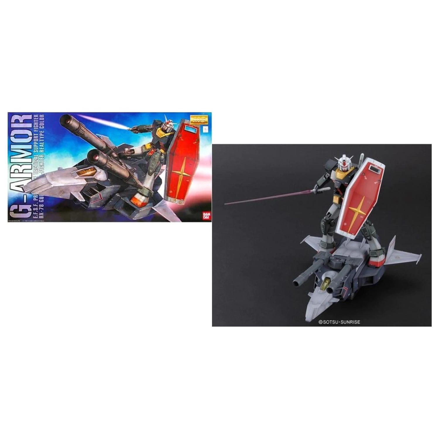 Gundam MG 1/100 G Armor Real Type Color ver. Model Kit product photo