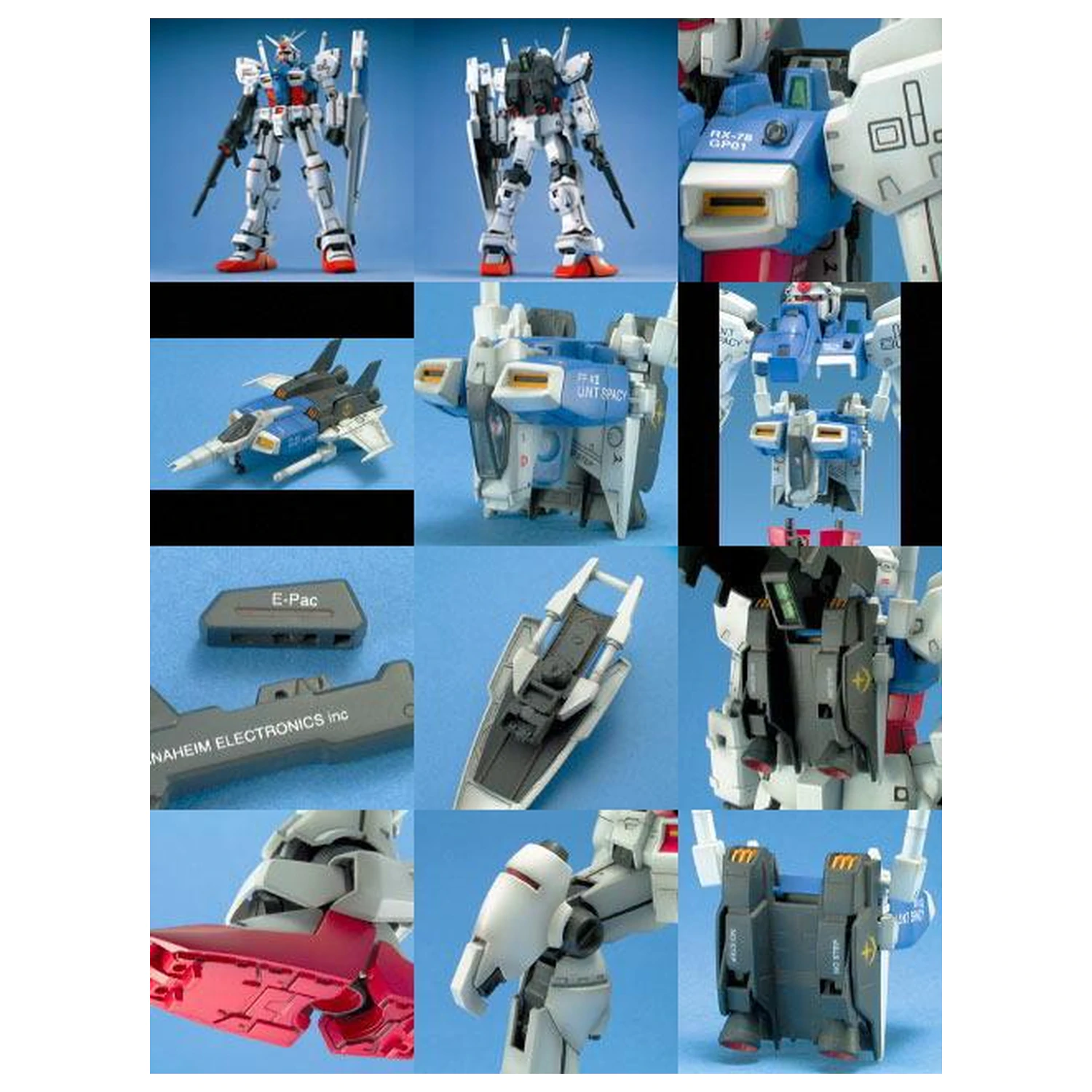 Gundam MG 1/100 Gundam GP01 Model Kit product photo