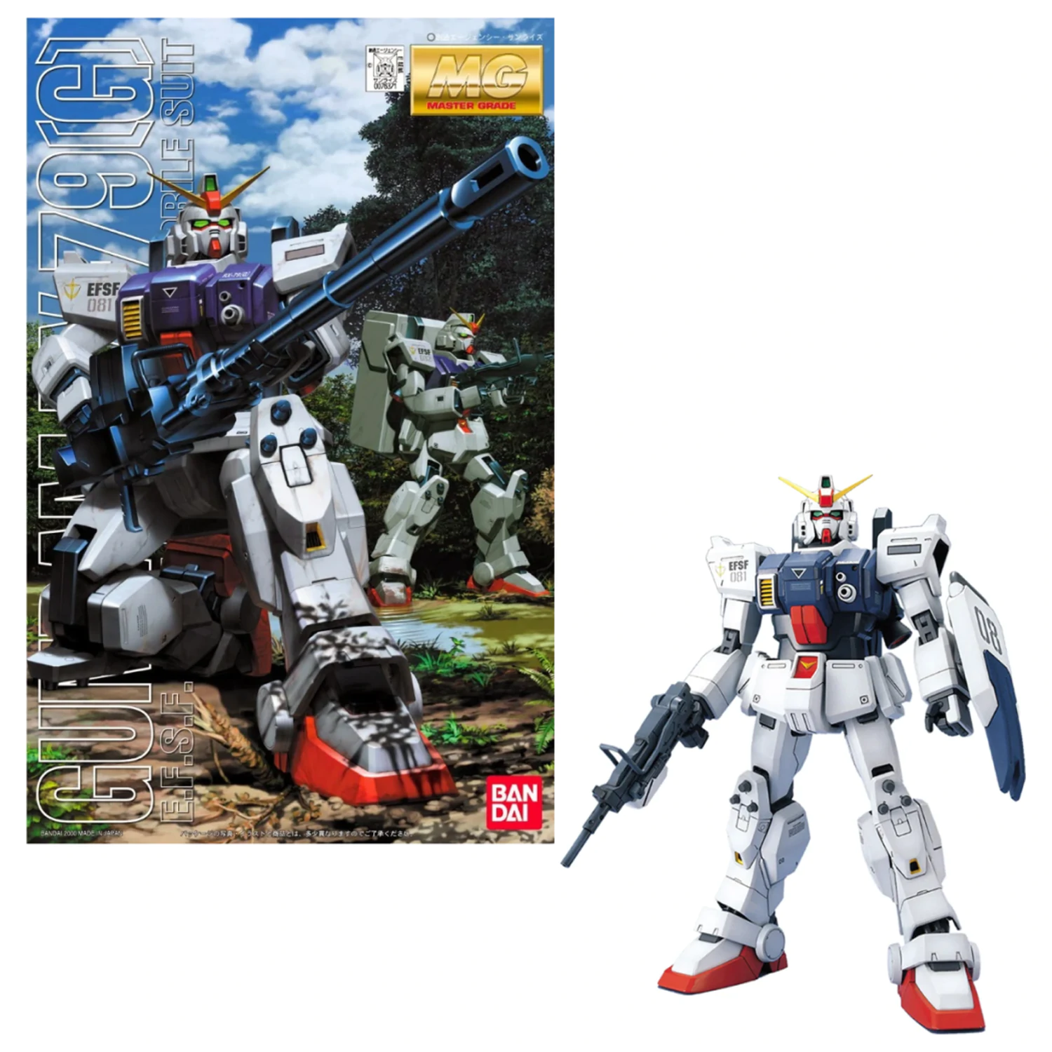 Gundam MG 1/100 Gundam RX-79(G) Model Kit product photo