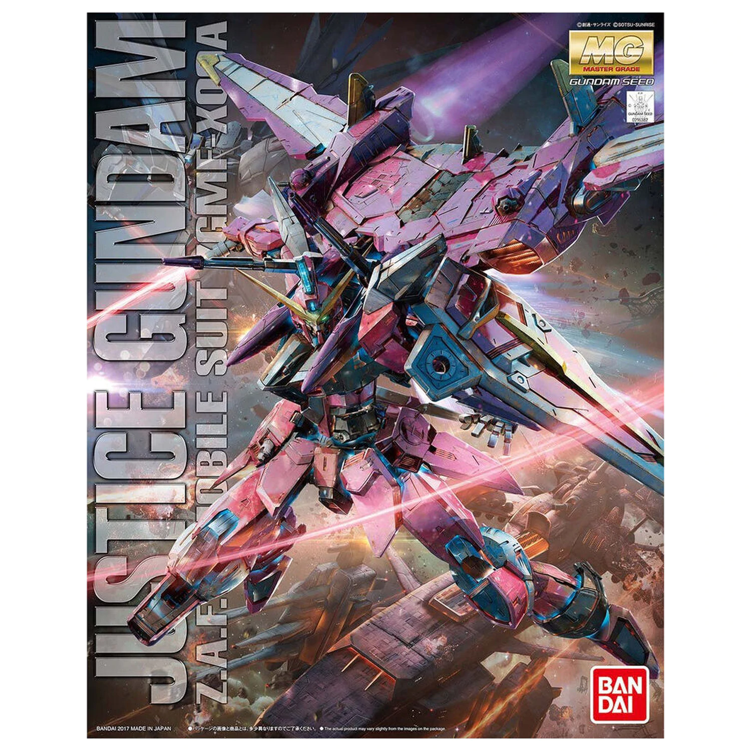 Model Kit MG 1/100 Infinite Justice Gundam product photo