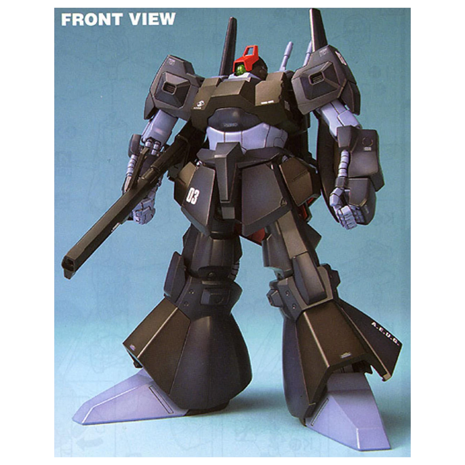 Gundam MG 1/100 RMS-099 Rick Dias Model kit product photo