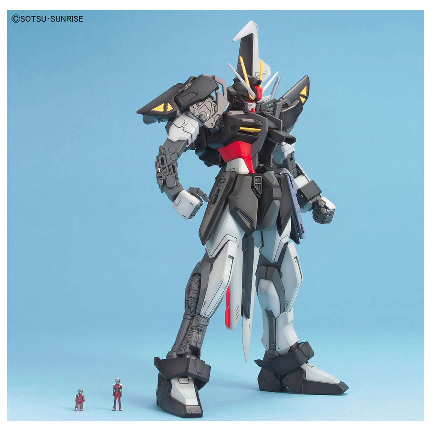 Model Kit MG 1/100 Strike Noir Gundam product photo