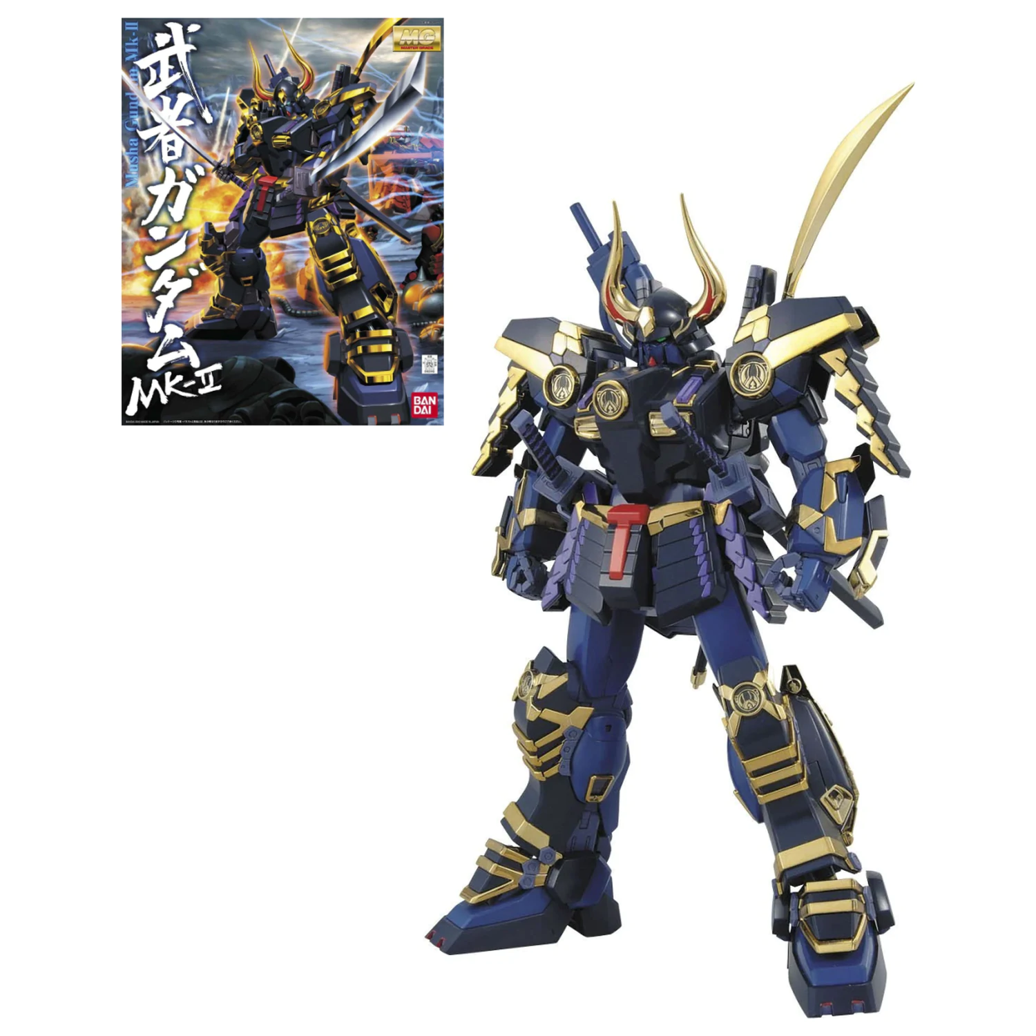 Gundam Model Kit Master Grade Musha Gundam MK-II 18cm product photo
