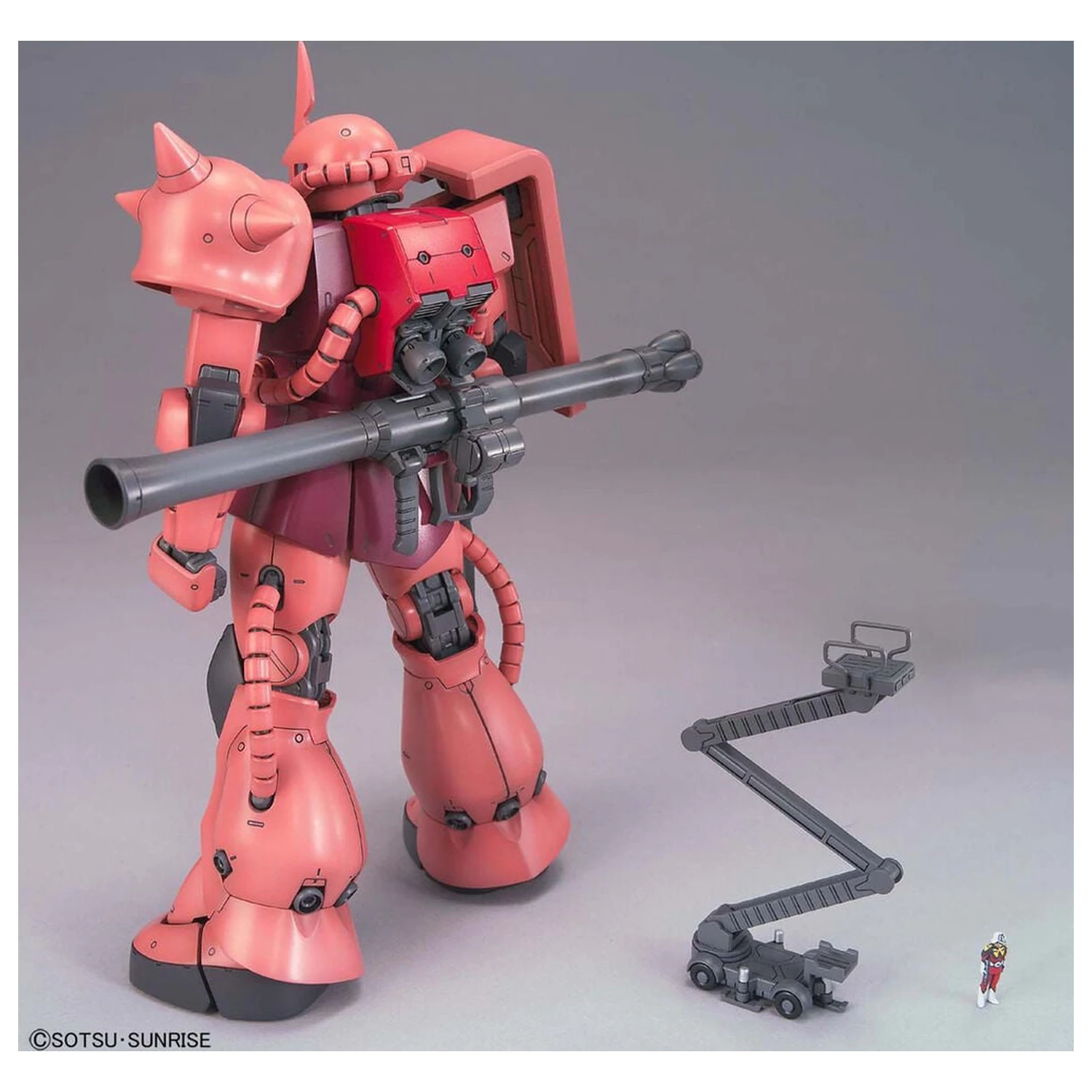 Gundam MS-06S Zaku II Char Aznable Custom Ver. 2.0 Mobile Suit Model Kit MG 1/100 product photo