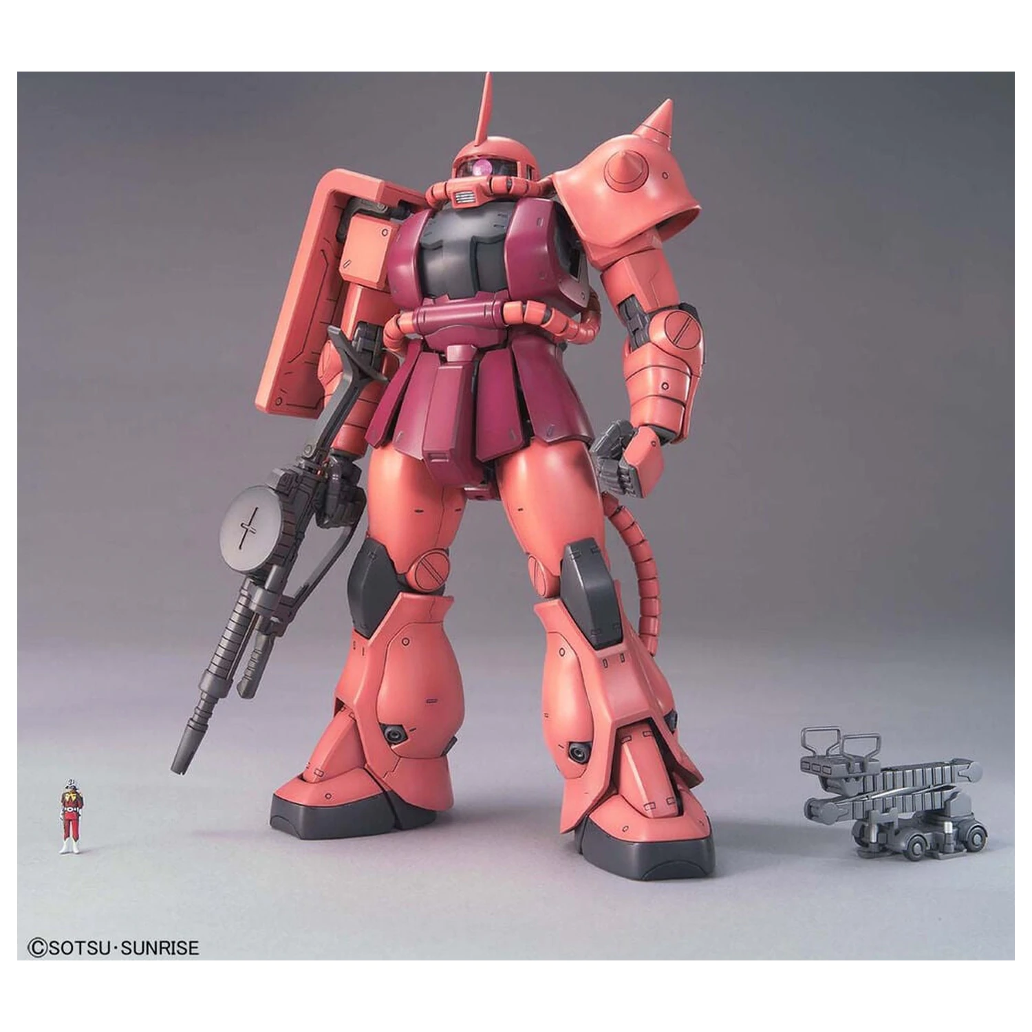 Gundam MS-06S Zaku II Char Aznable Custom Ver. 2.0 Mobile Suit Model Kit MG 1/100 product photo