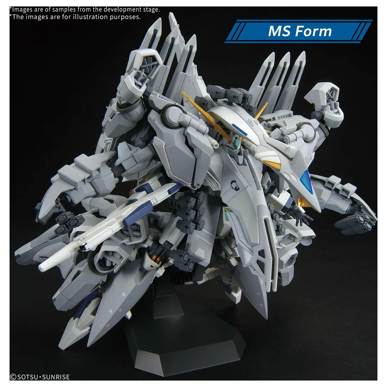 Gundam MSG: Hathaway: The Sorcery of Nymph Circe HG 1/144 Alyzeus model kit 25cm product photo