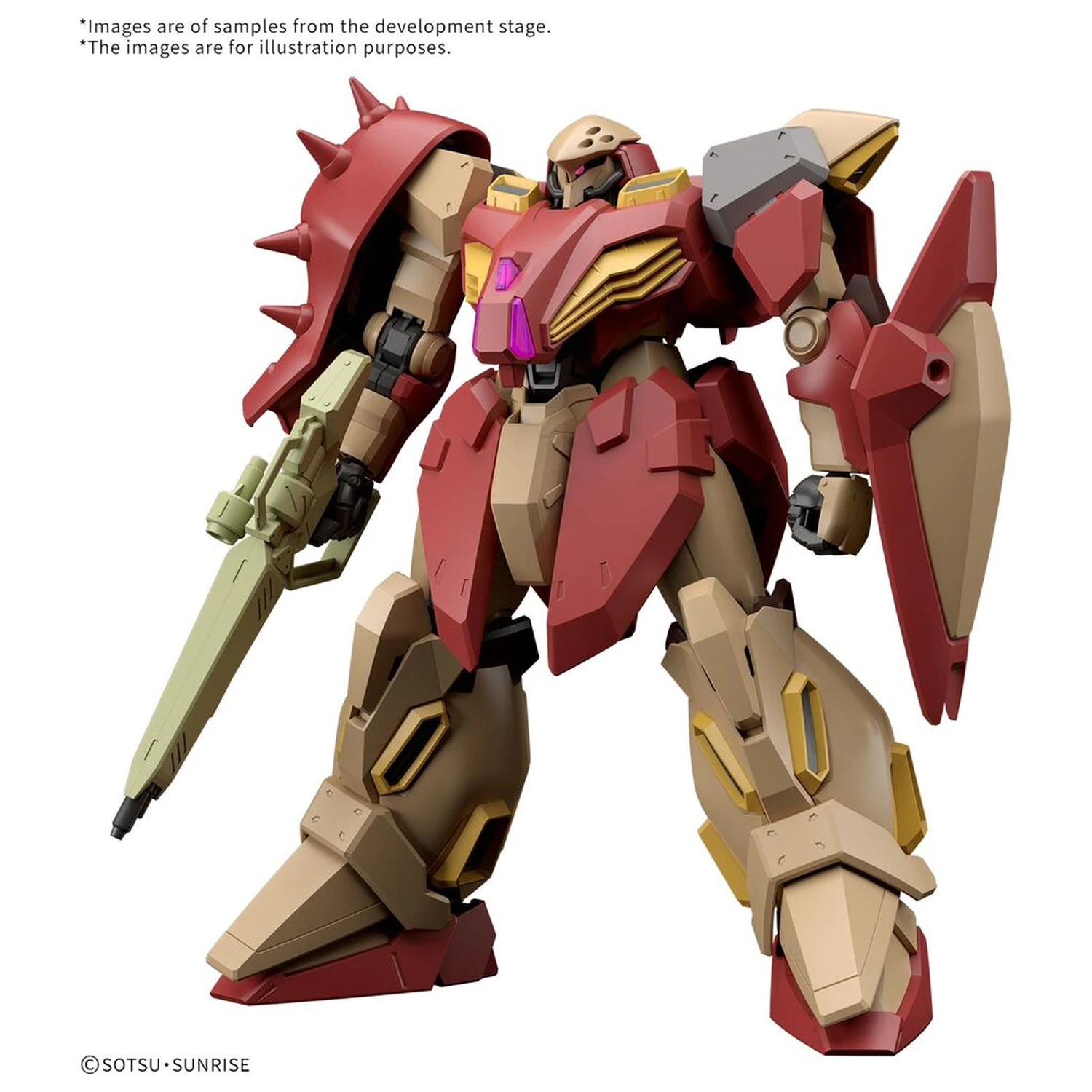Gundam MSG: Hathaway: The Sorcery of Nymph Circe HG 1/44 Messer Type-M01 Gawman model kit product photo