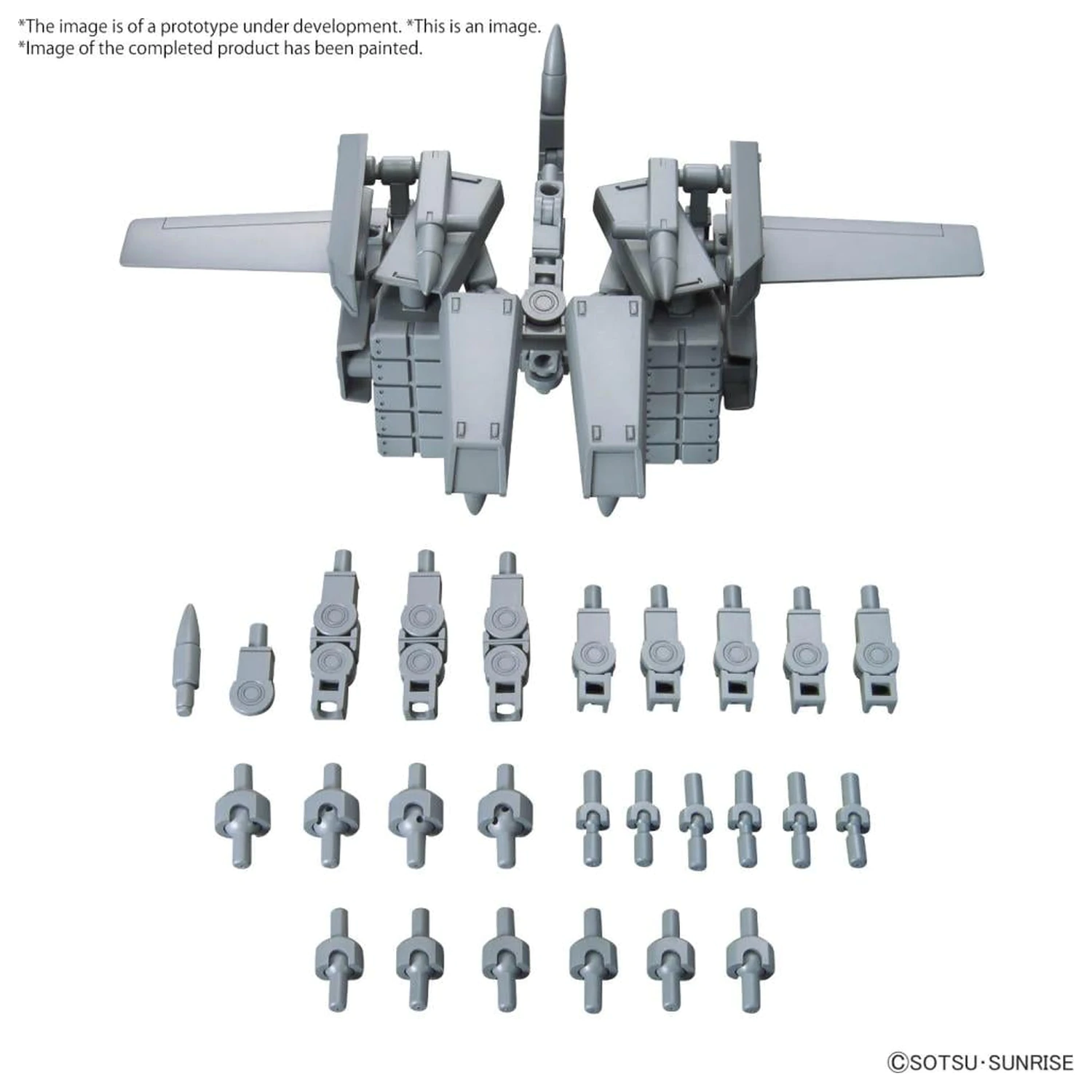 GUNDAM Option Parts Set Gunpla 08 (Ballden Arm Arms) Model Kit product photo