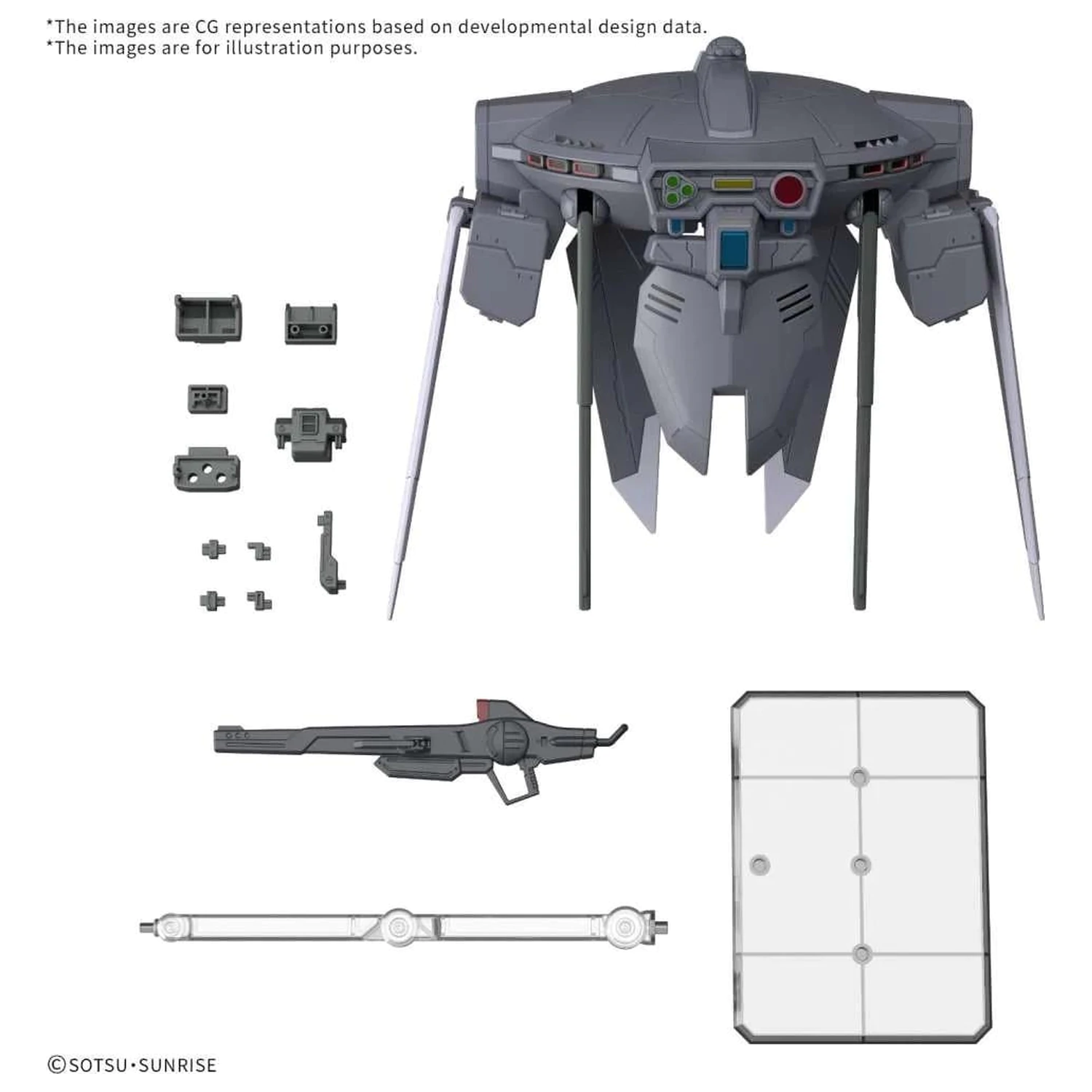 GUNDAM OPTION PARTS SET GUNPLA 15 (Cavalier AiFRiD) Model Kit product photo