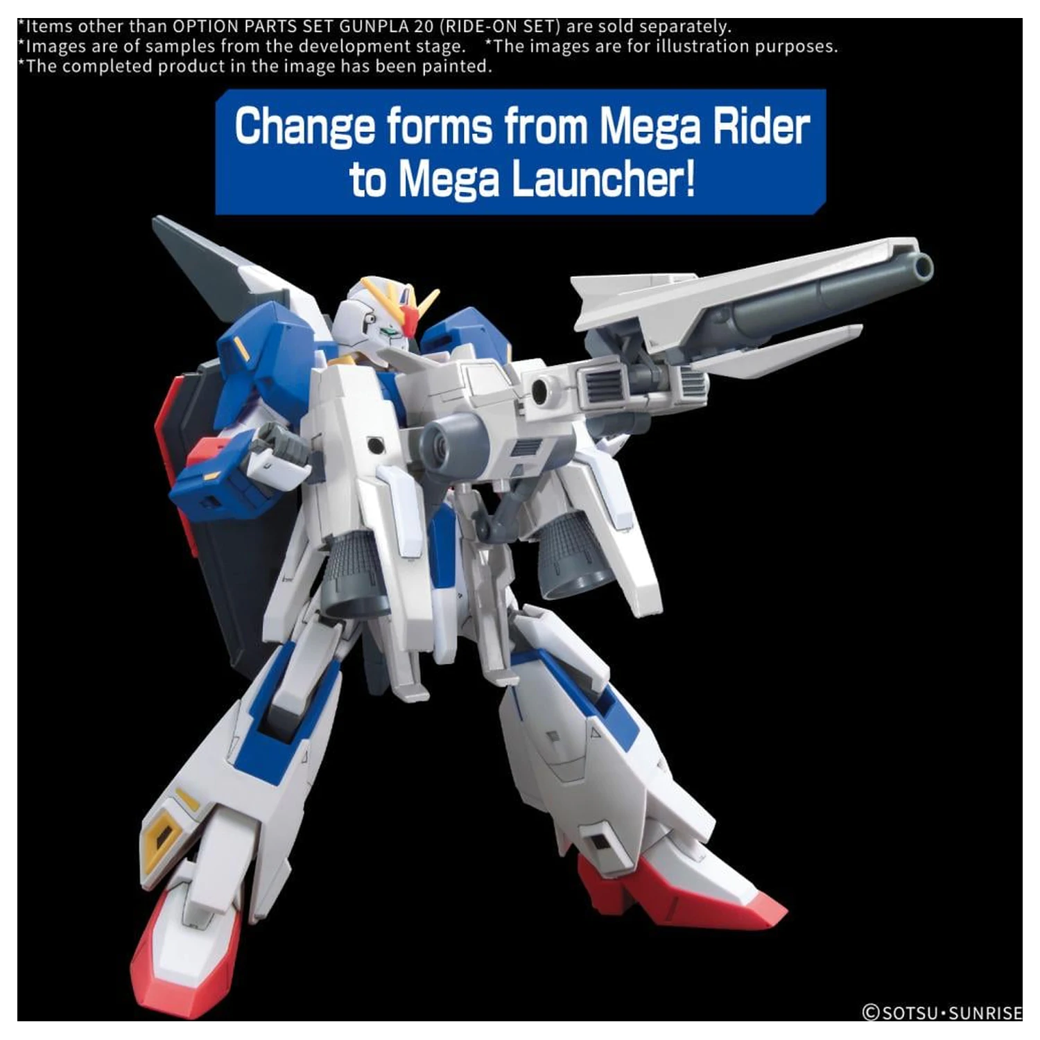 Gundam Option Parts Set Gunpla 20 (Ride-on Set) Model Kit product photo