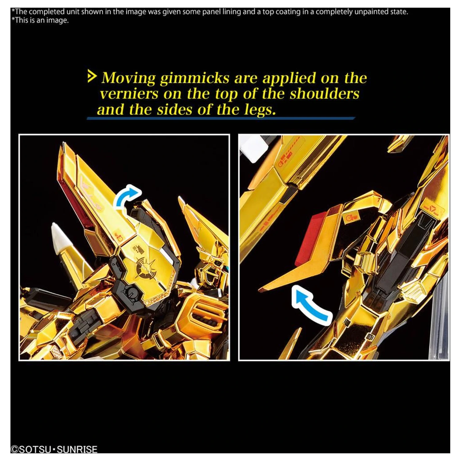Gundam RG 1/144 Akatsuki Gundam Oowashi Unit Model Kit product photo