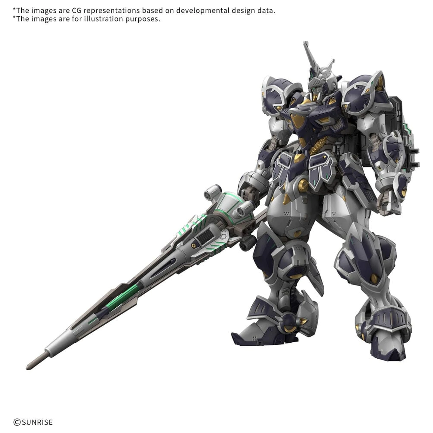 Gundam Rogue Orbit TRA122E B Calice HG 1/144 Scale Model Kit Figure product photo