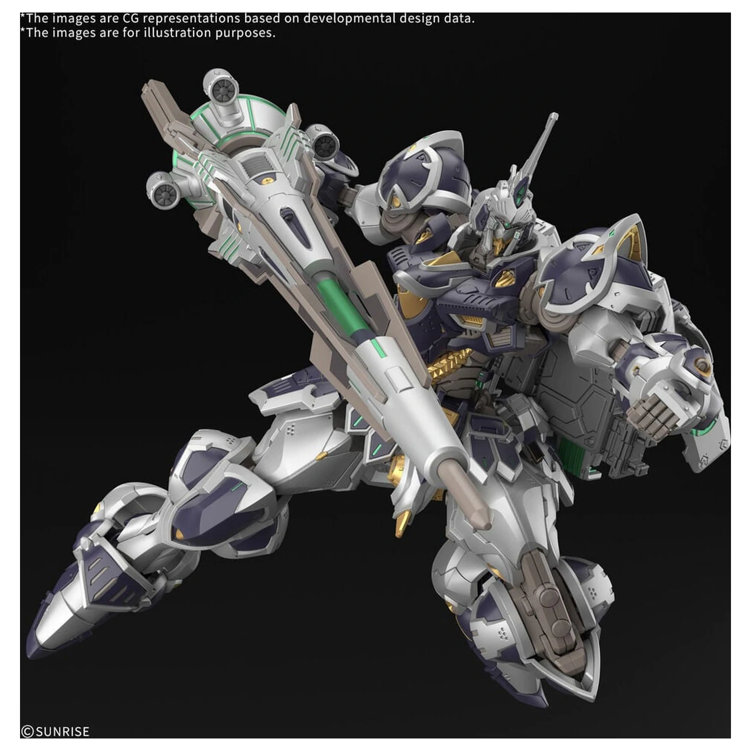 Gundam Rogue Orbit TRA122E B Calice HG 1/144 Scale Model Kit Figure product photo