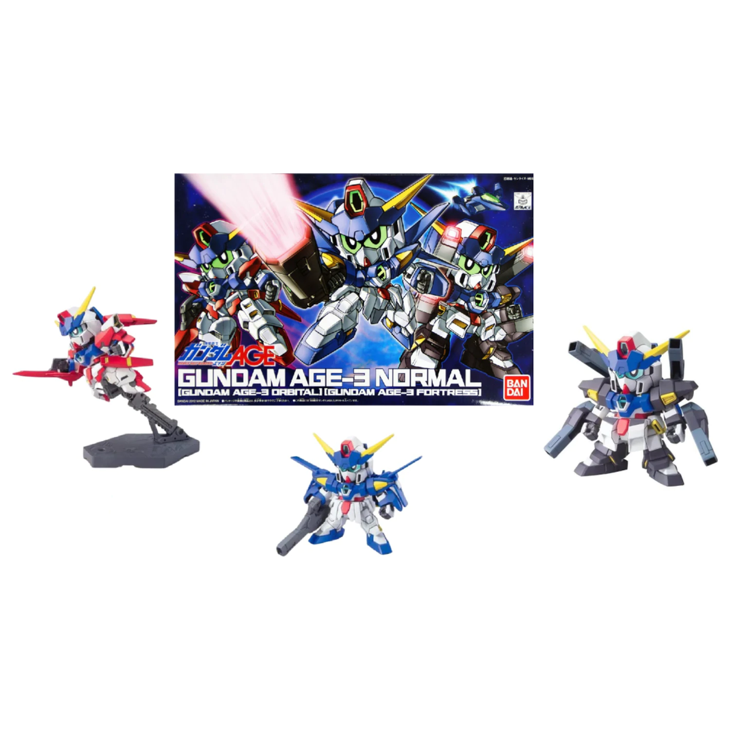 Gundam SD Gundam BB Senshi Gundam AGE-3 Model Kit product photo