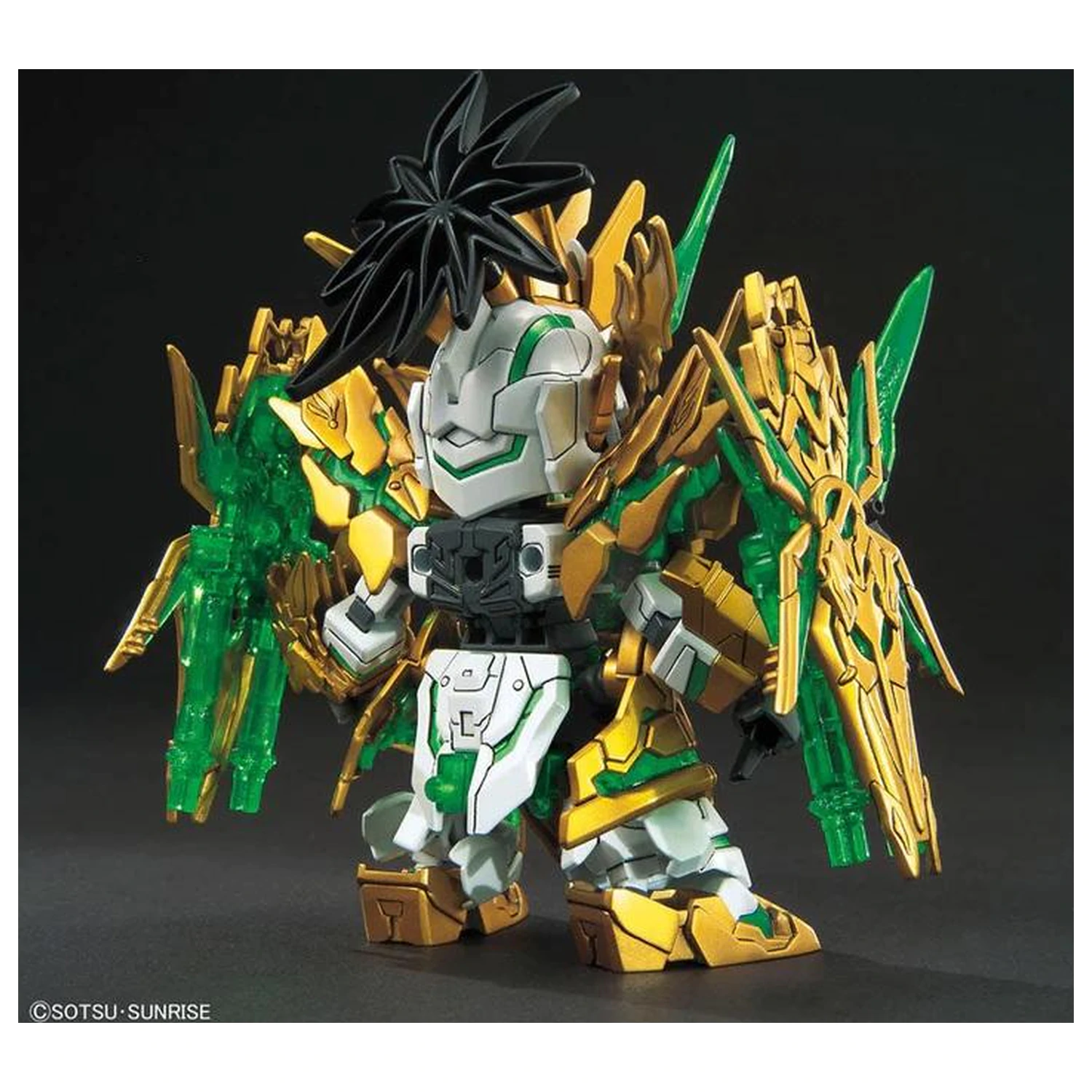 Gundam SD Sangoku Long Xian Liu Bei Unicorn Gundam Model Kit product photo