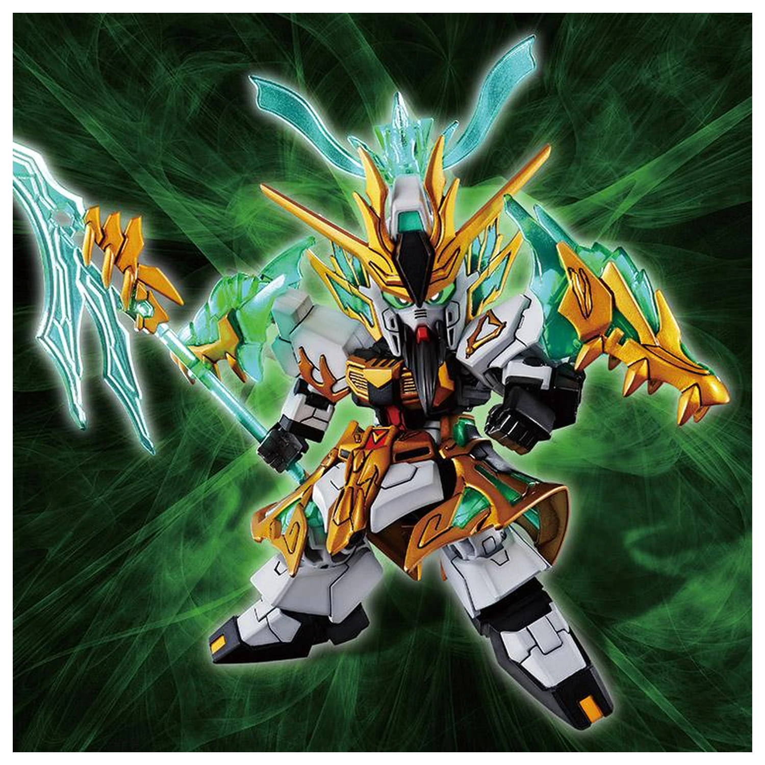 Gundam SD Sangoku Soketsuden Guan Yu Yun Chang Nu Gundam Model Kit product photo