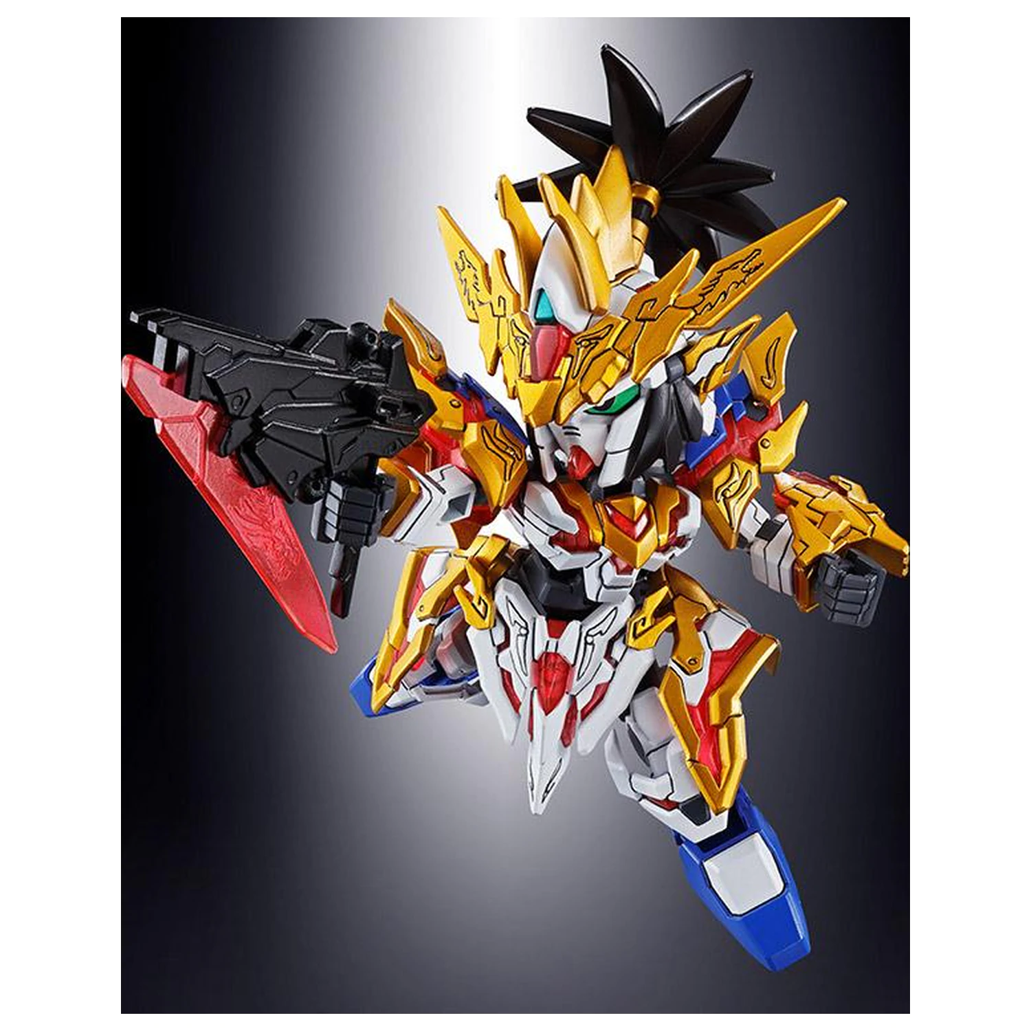 GUNDAM SD Sangoku Soketsuden Liu Bei Unicorn Gundam Model Kit product photo