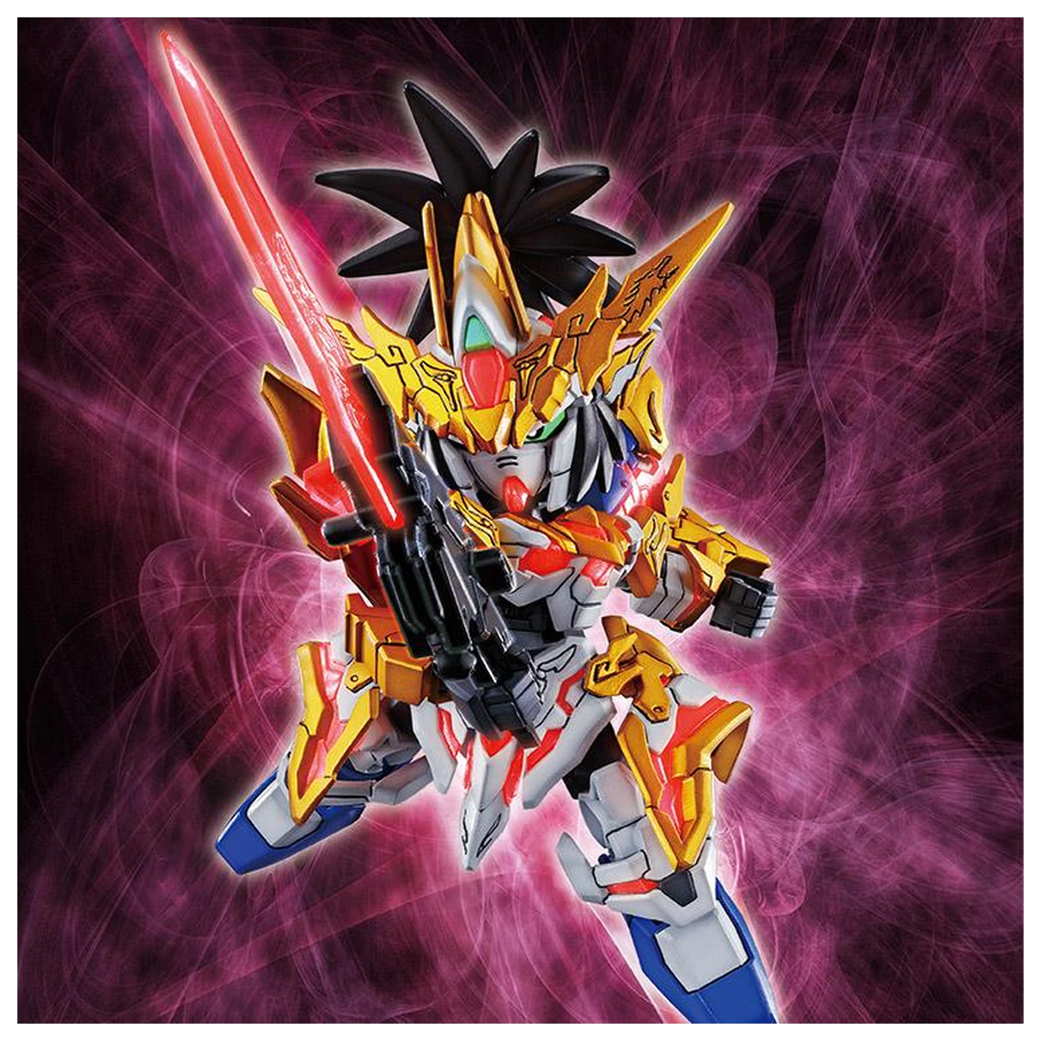 GUNDAM SD Sangoku Soketsuden Liu Bei Unicorn Gundam Model Kit product photo