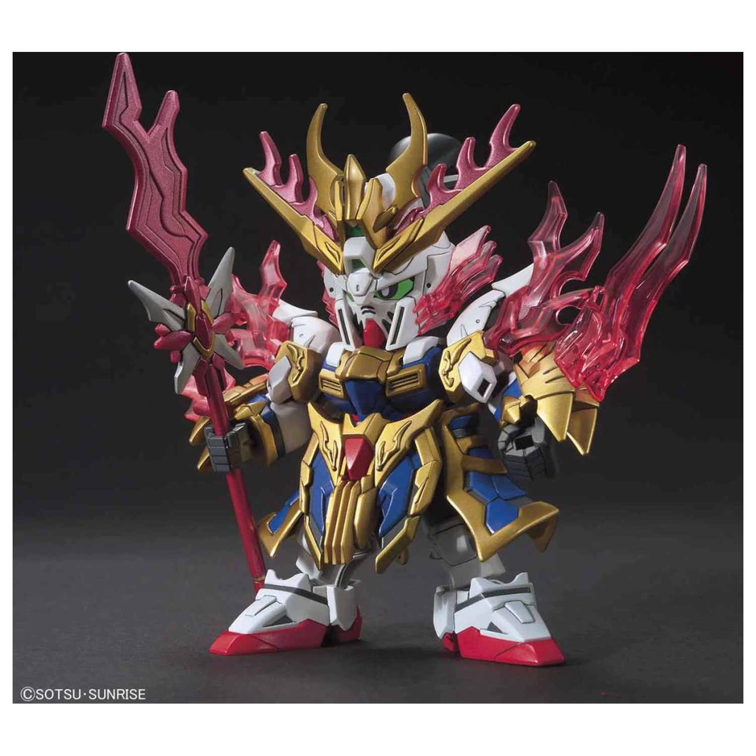 GUNDAM SD Sangoku Soketsuden Zhang Fei God Gundam Model Kit product photo