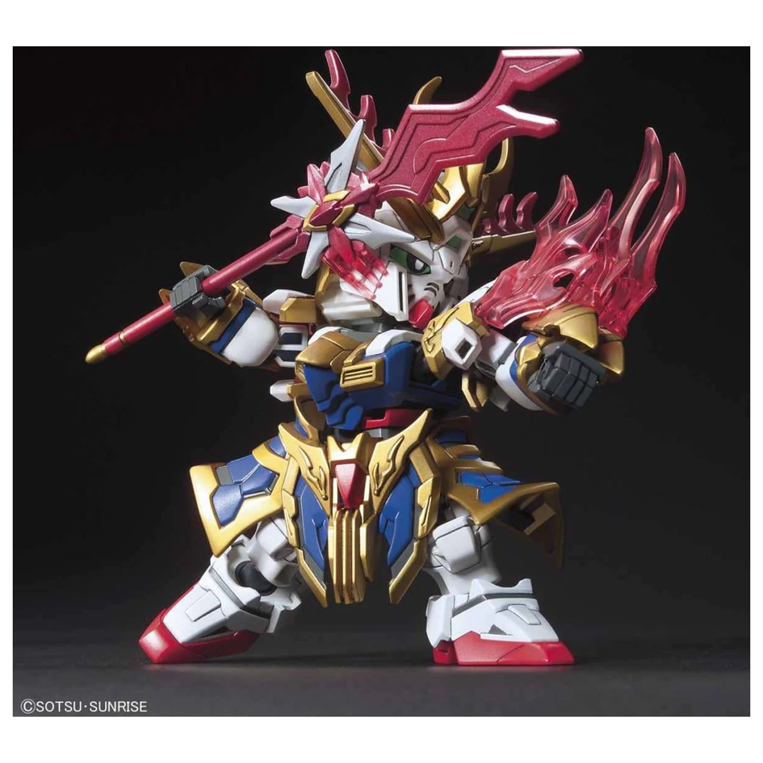 GUNDAM SD Sangoku Soketsuden Zhang Fei God Gundam Model Kit product photo