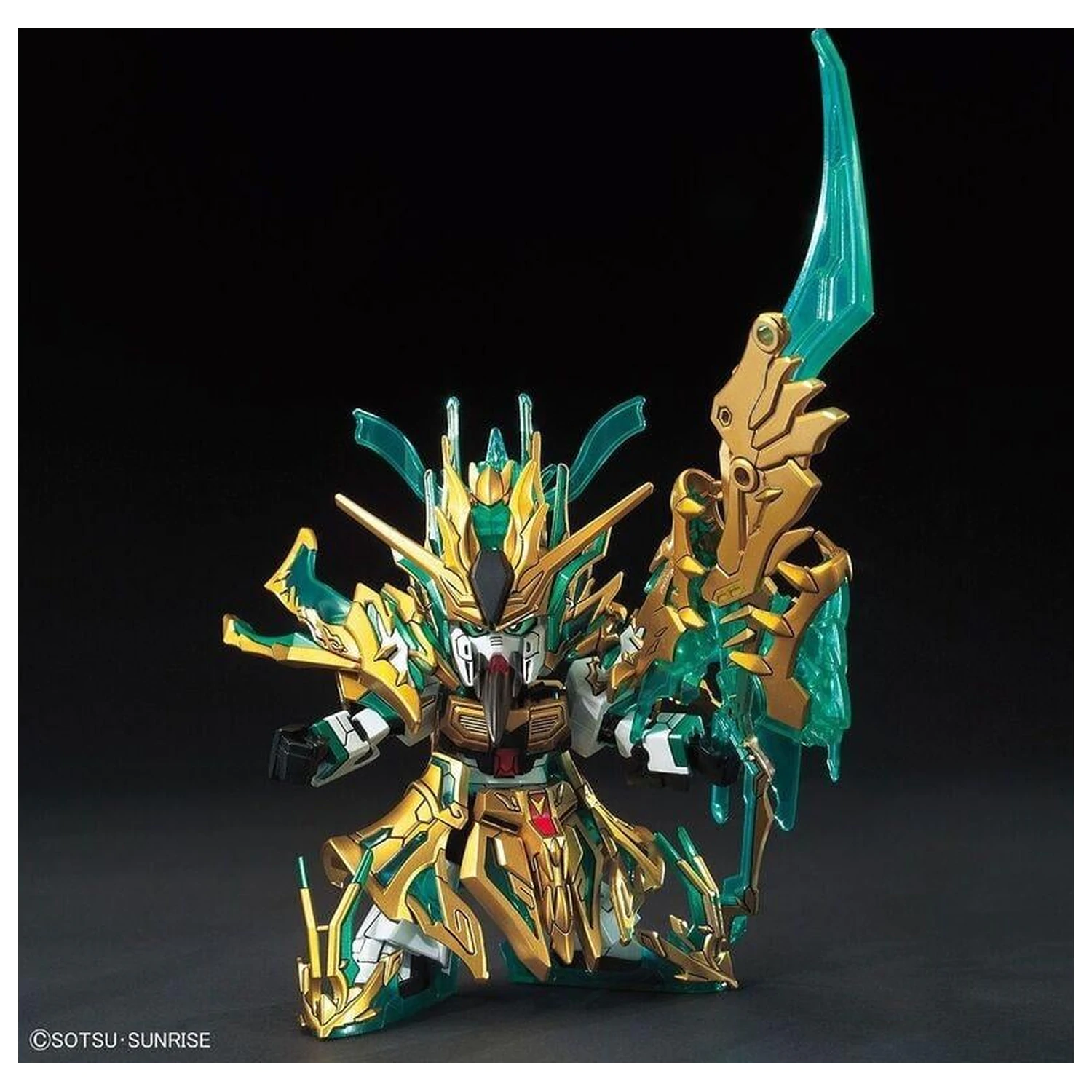GUNDAM SD Sangoku Wu Sheng Guan Yu Yun Chang V Gundam Model Kit product photo