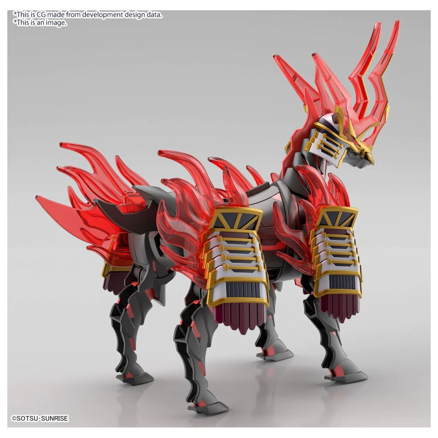 GUNDAM SDW Heroes Nobunaga's War Horse Model Kit product photo