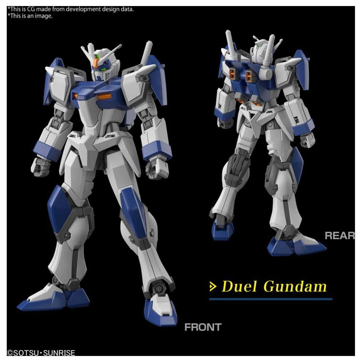 Gundam Seed Freedom HG 1/144 Duel Blitz Gundam Model Kit product photo