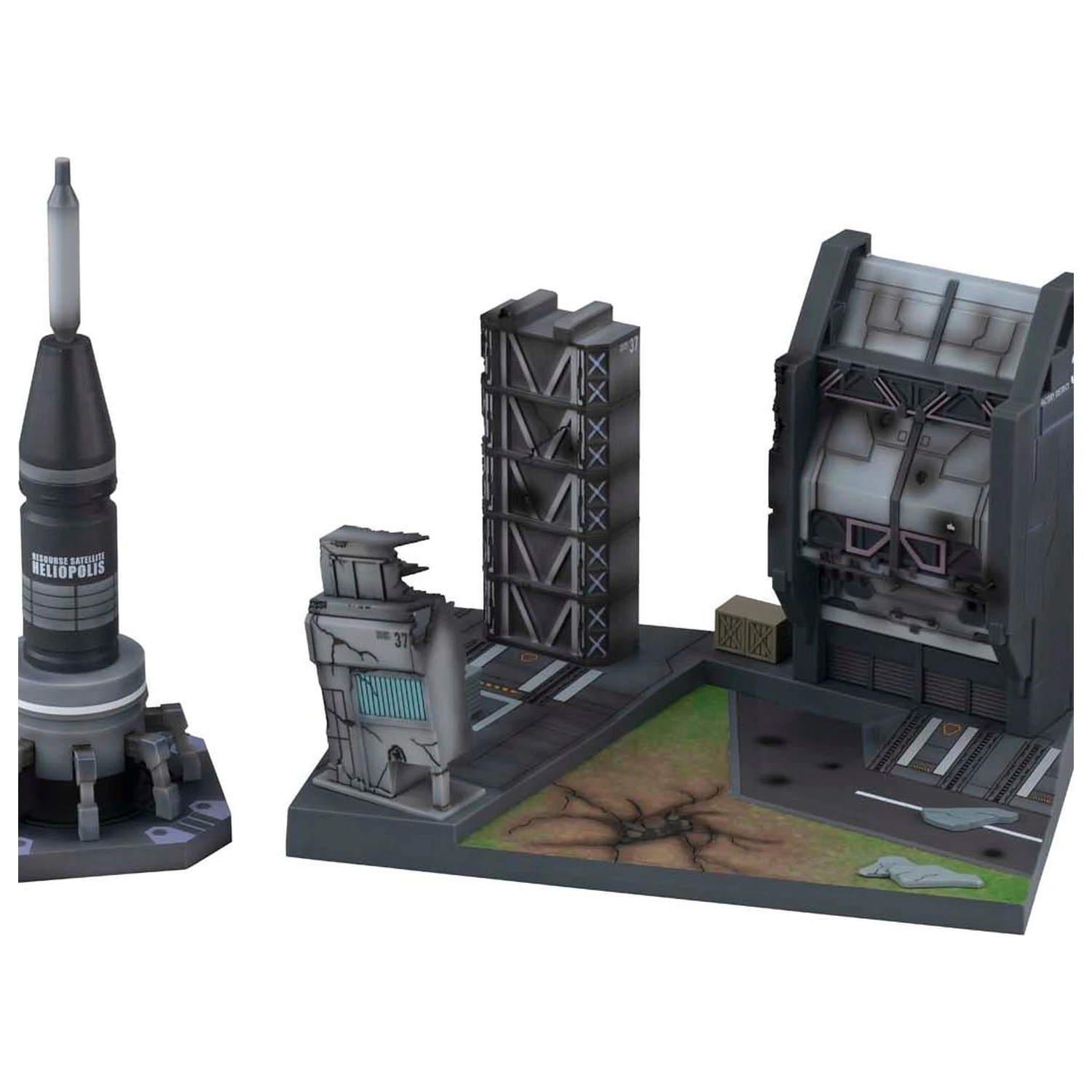 GUNDAM SEED Heliopolis Battle Stage Realistic Model Series 20-25 cm product photo