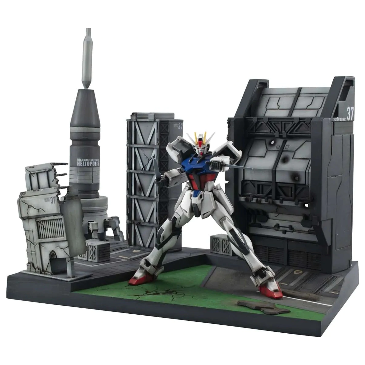 GUNDAM SEED Heliopolis Battle Stage Realistic Model Series 20-25 cm product photo