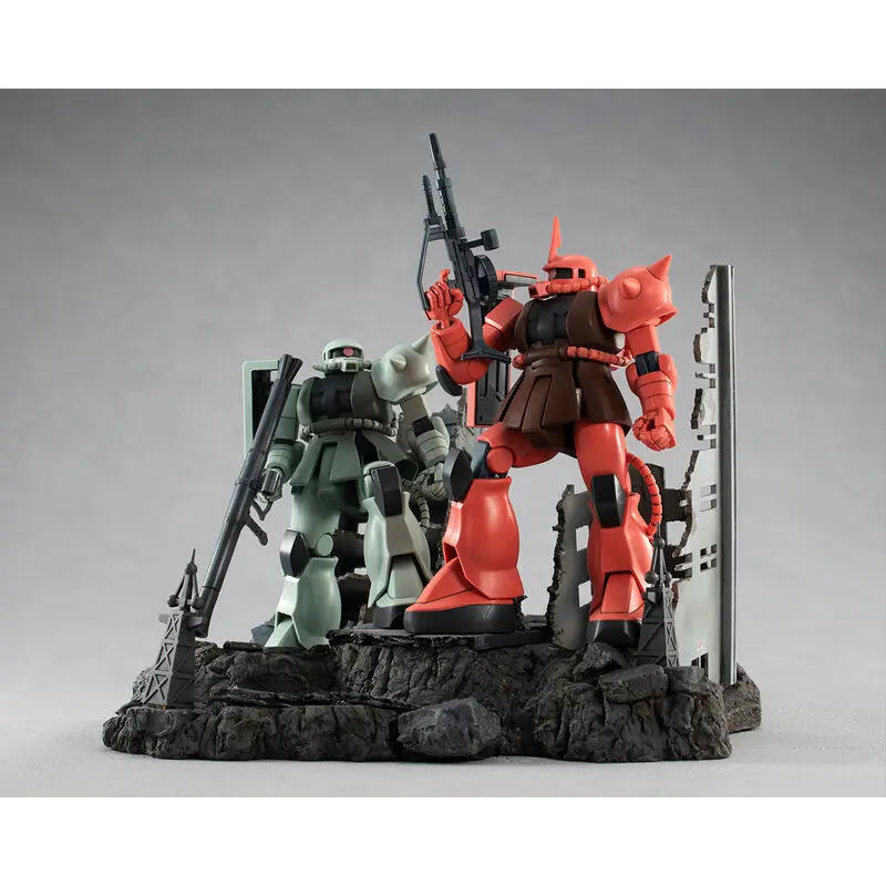 Mobile Suit Gundam Realistic Model Series Diorama G Structure GS02 Ruins at New Yark product photo