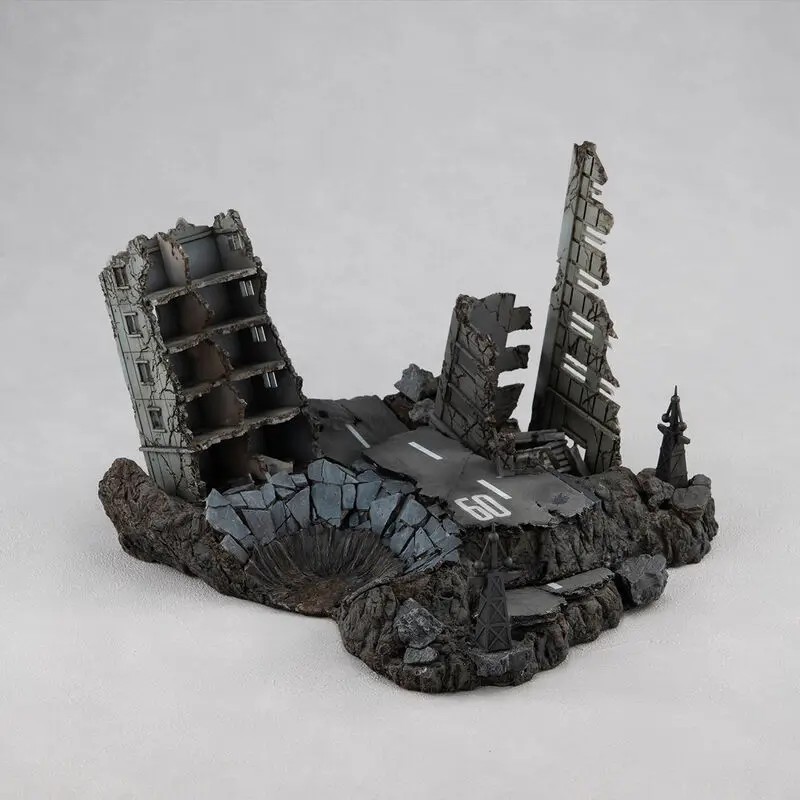 Mobile Suit Gundam Realistic Model Series Diorama G Structure GS02 Ruins at New Yark product photo
