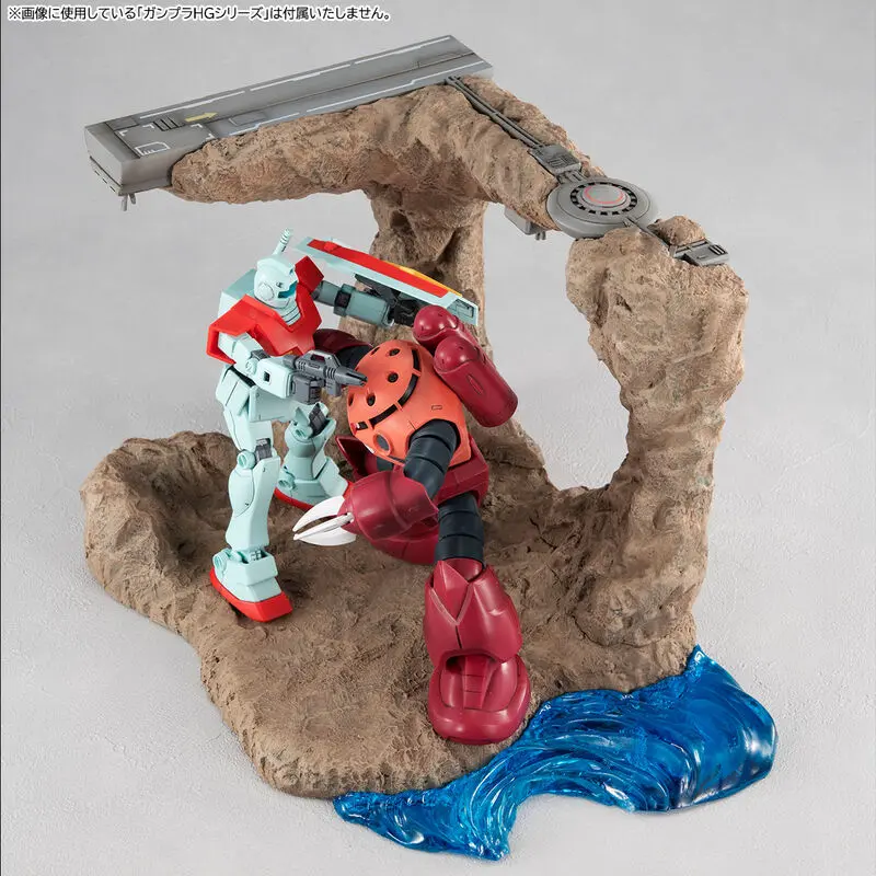 Mobile Suit Gundam Realistic Model Series Diorama G Structure GS01 Tragedy in Jaburo product photo