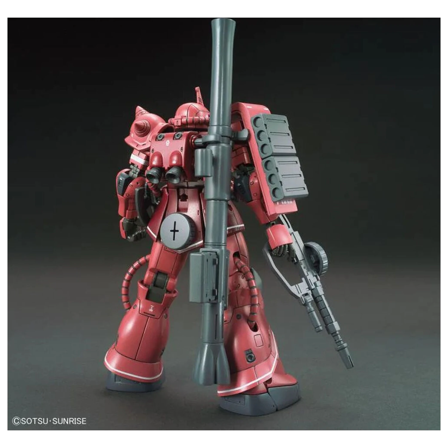 Gundam The Origin MS-06S Zaku II Char Aznable Red Comet Ver. Model kit Maqueta HG 1/144 product photo