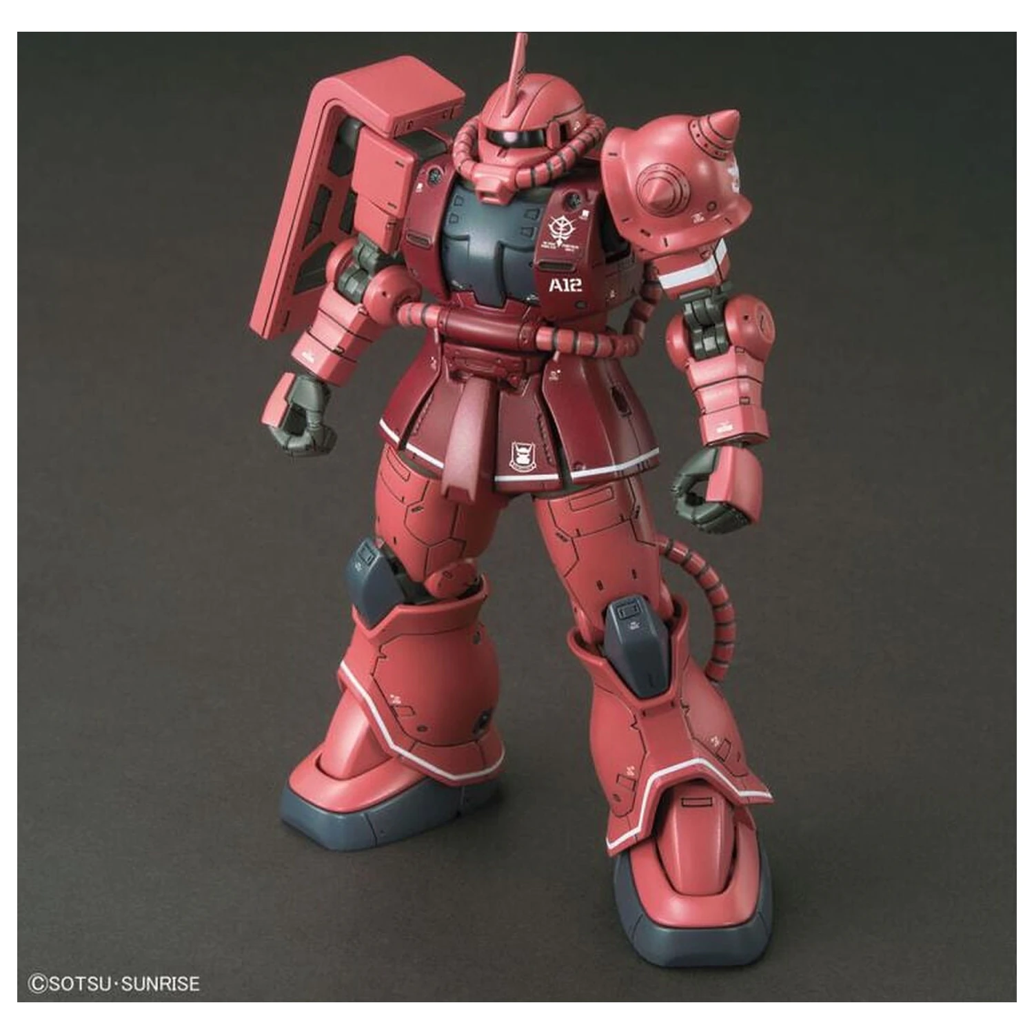 Gundam The Origin MS-06S Zaku II Char Aznable Red Comet Ver. Model kit Maqueta HG 1/144 product photo