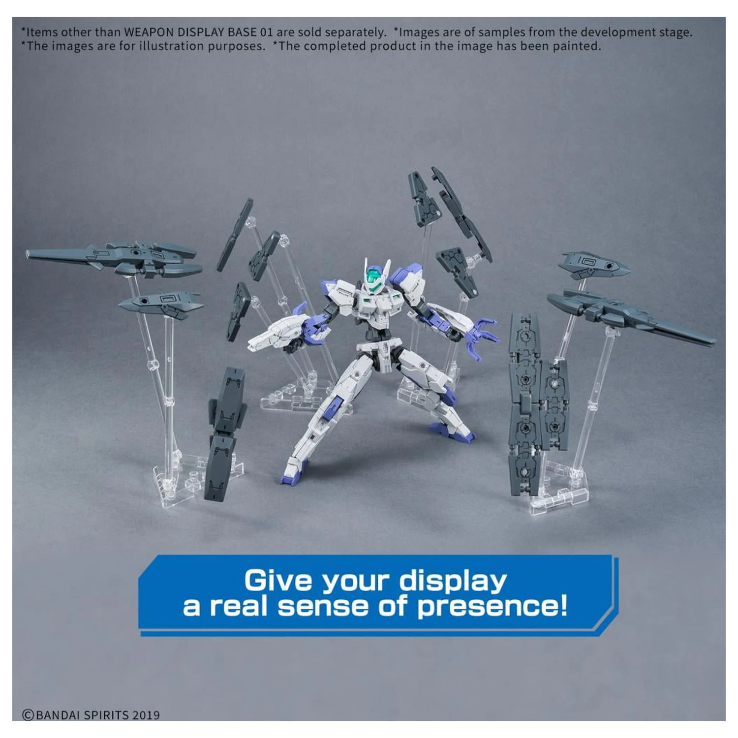 Gundam Weapon Display Base 01 Model Kit product photo