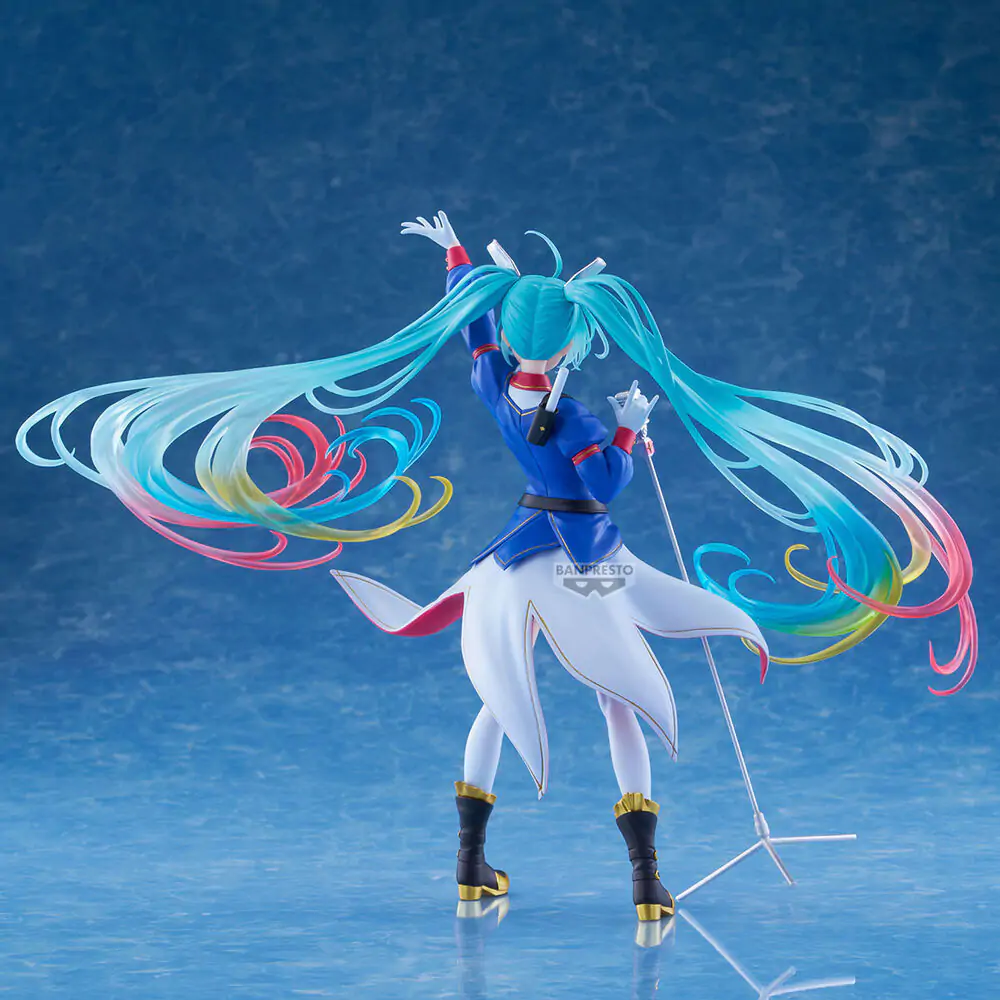 Gundam x Hatsune Miku 45th Anniversary Gundam Collaboration Banpresto Evolve figure 21cm product photo
