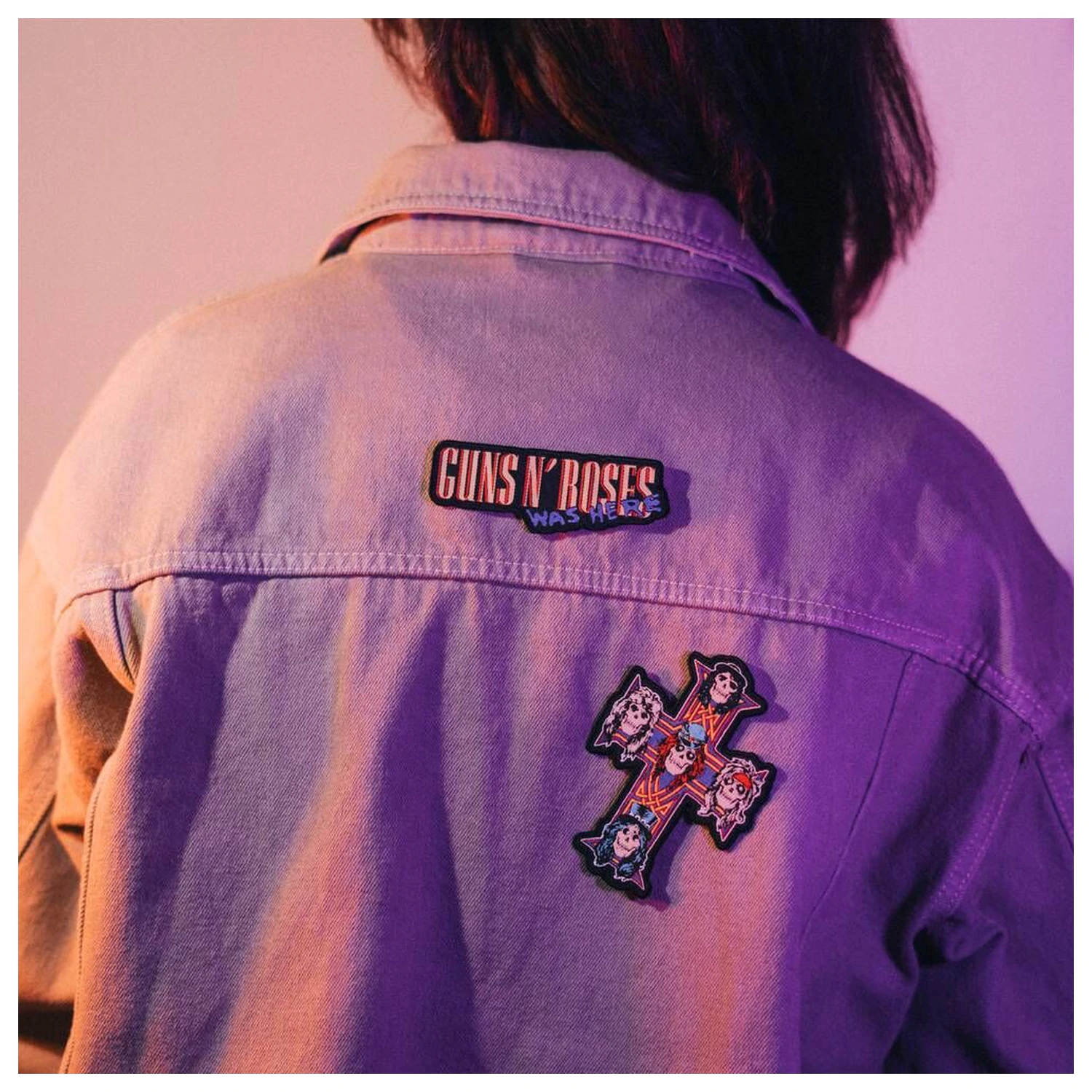 Guns N Roses set of 3 patches product photo