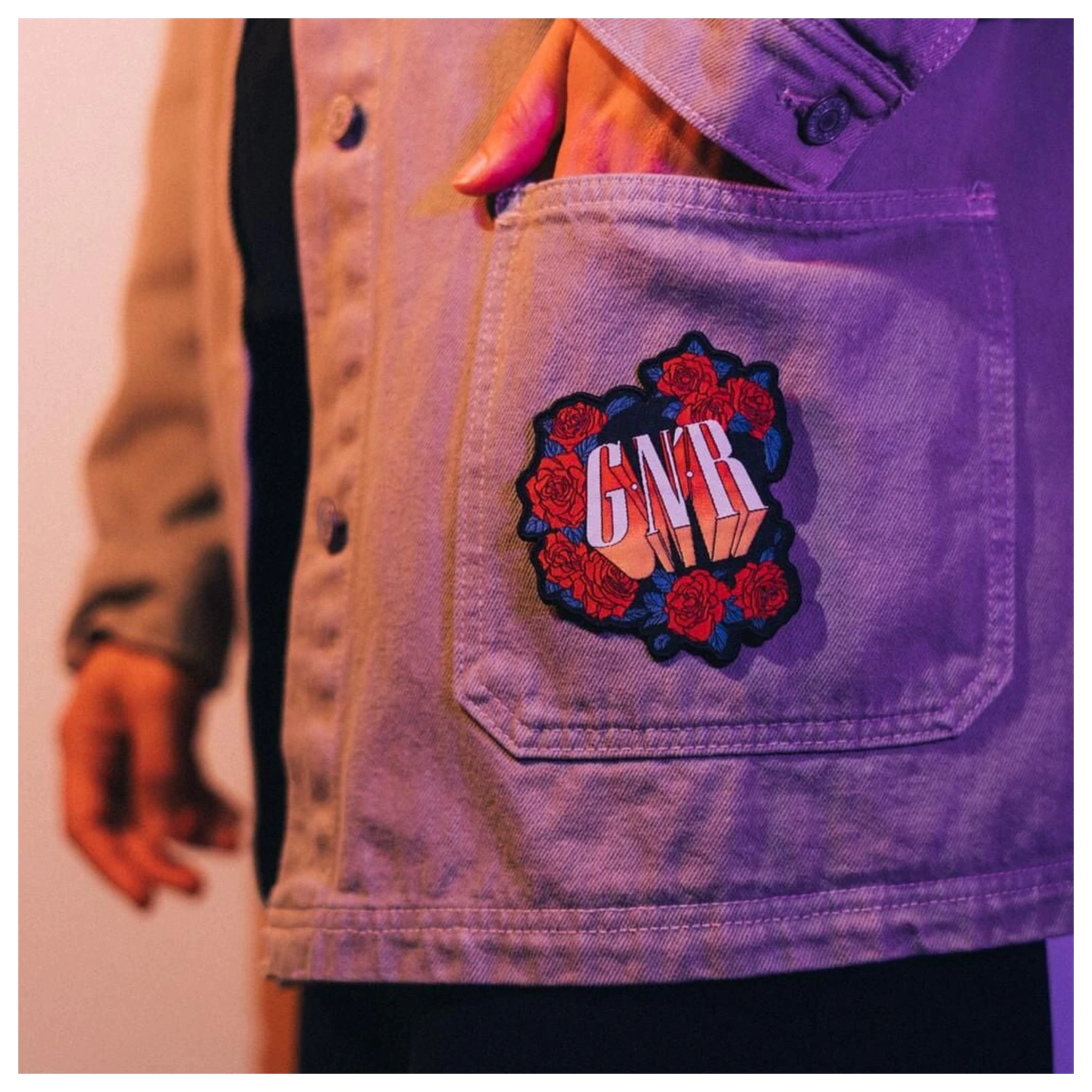 Guns N Roses set of 3 patches product photo