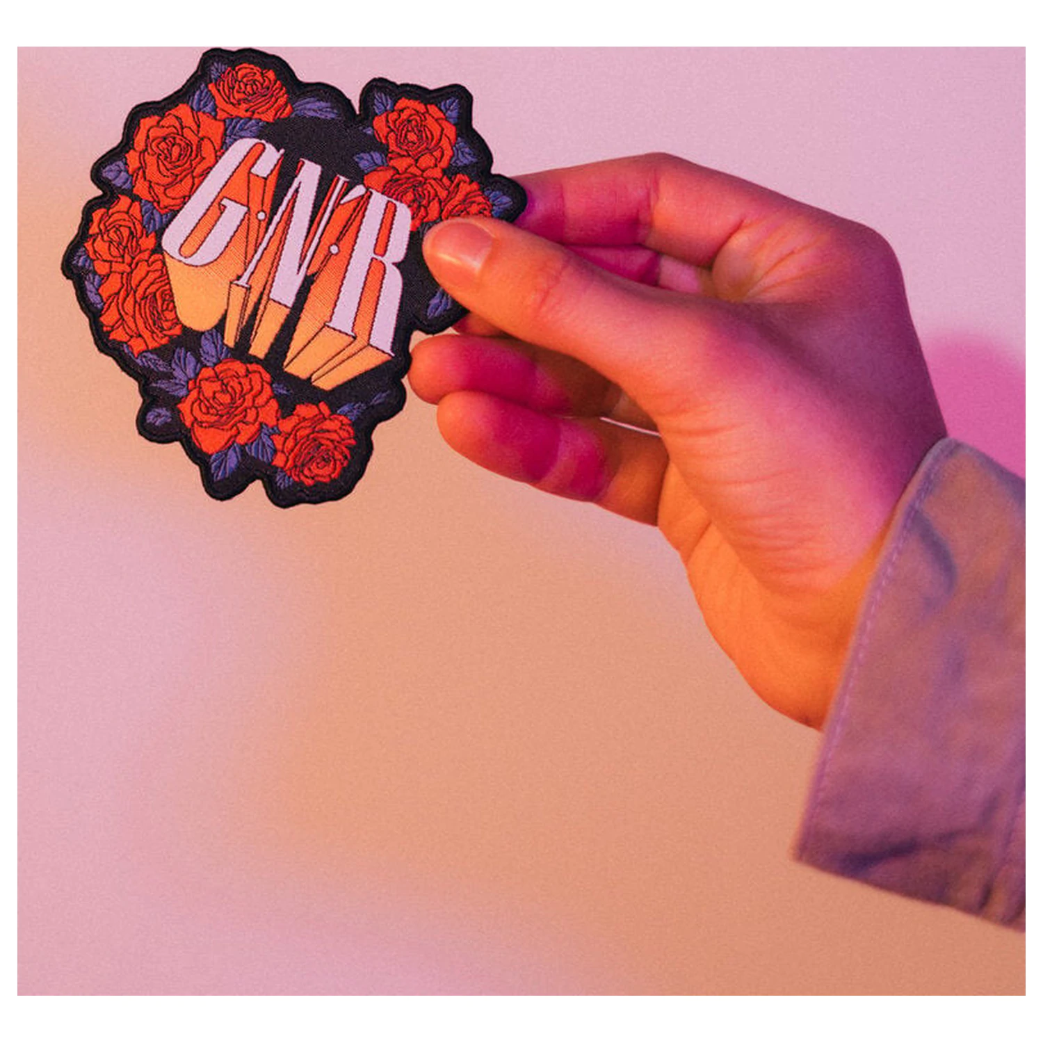 Guns N Roses set of 3 patches product photo