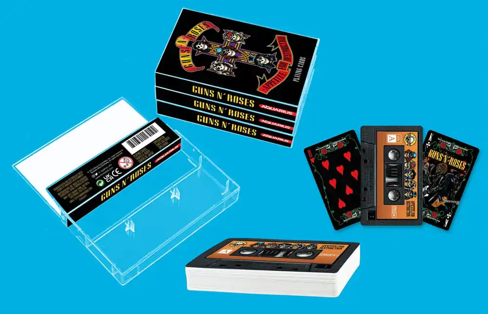 Guns N' Roses Playing Cards Cassette (PDQ) product photo