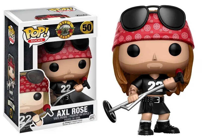 Guns N´ Roses POP! Rocks Vinyl Figure Axl Rose 9 cm product photo