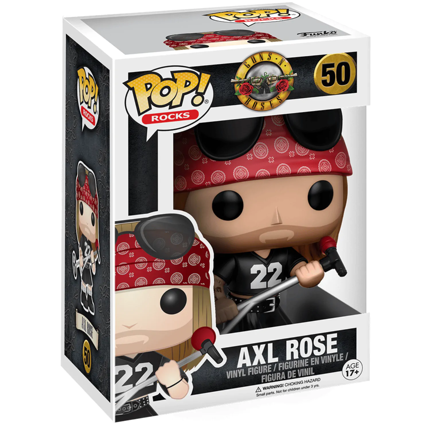 Guns N´ Roses POP! Rocks Vinyl Figure Axl Rose 9 cm product photo