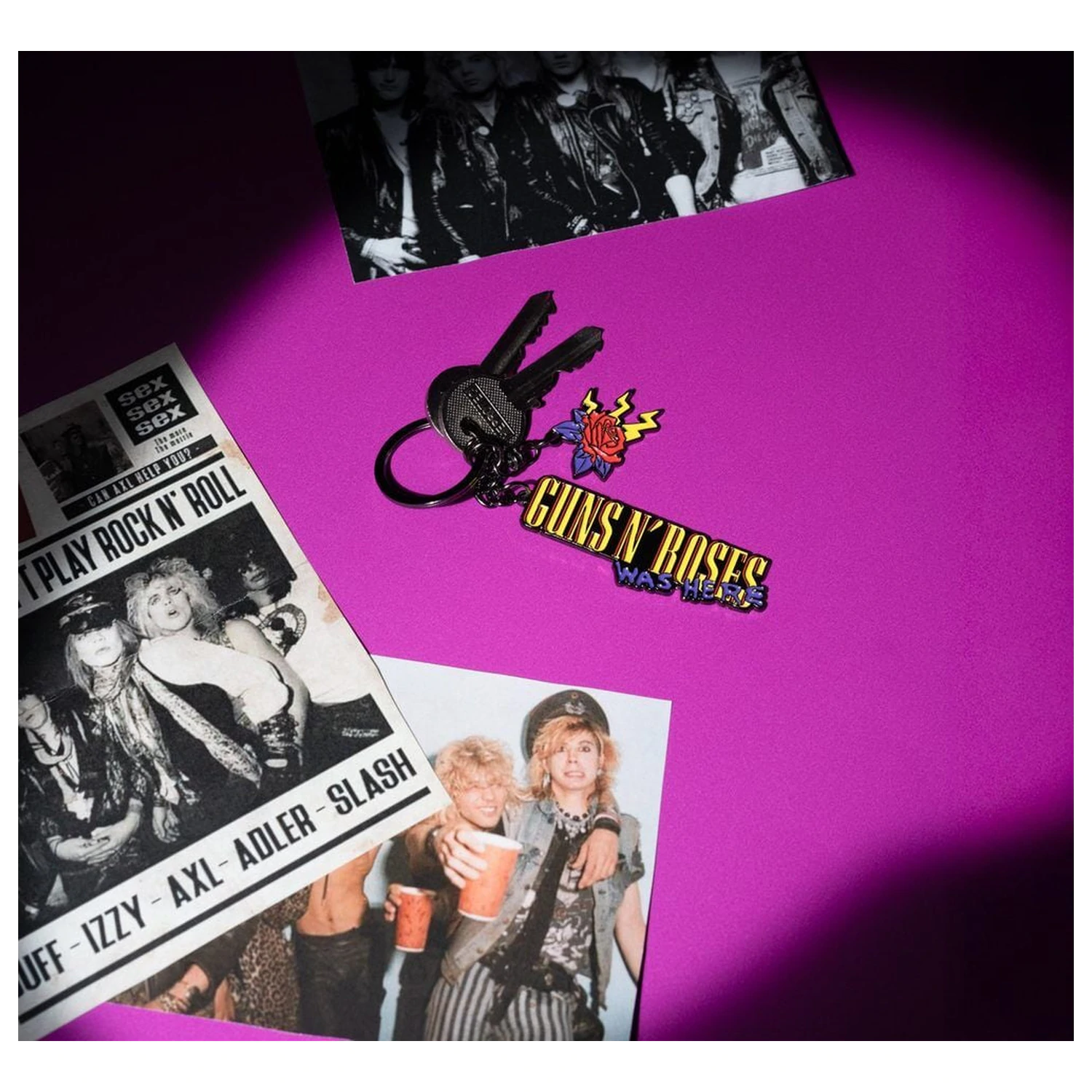 Guns N Roses keychain product photo