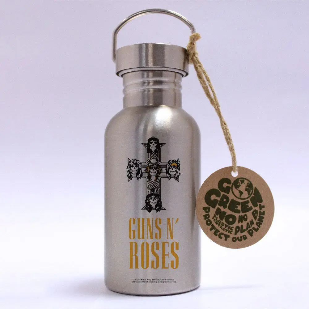 Guns N' Roses Stainless Steel Water Bottle Logo product photo