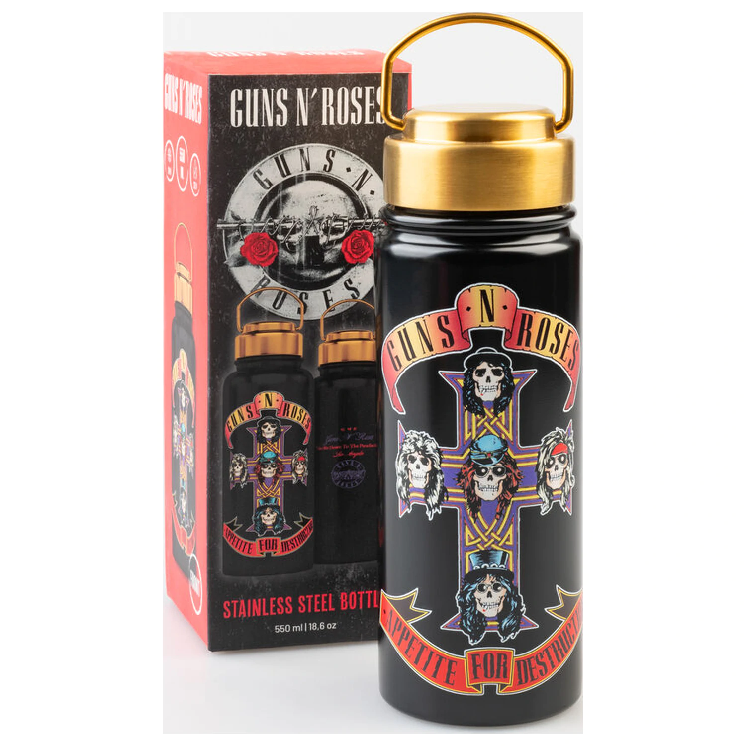 Guns N Roses Stainless steel bottle 500ml product photo