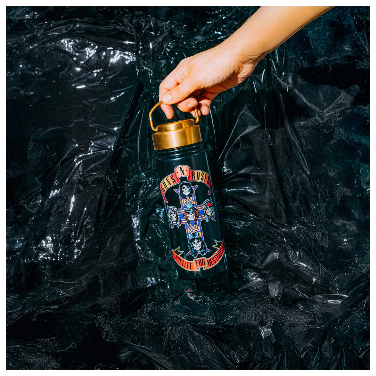 Guns N Roses Stainless steel bottle 500ml product photo