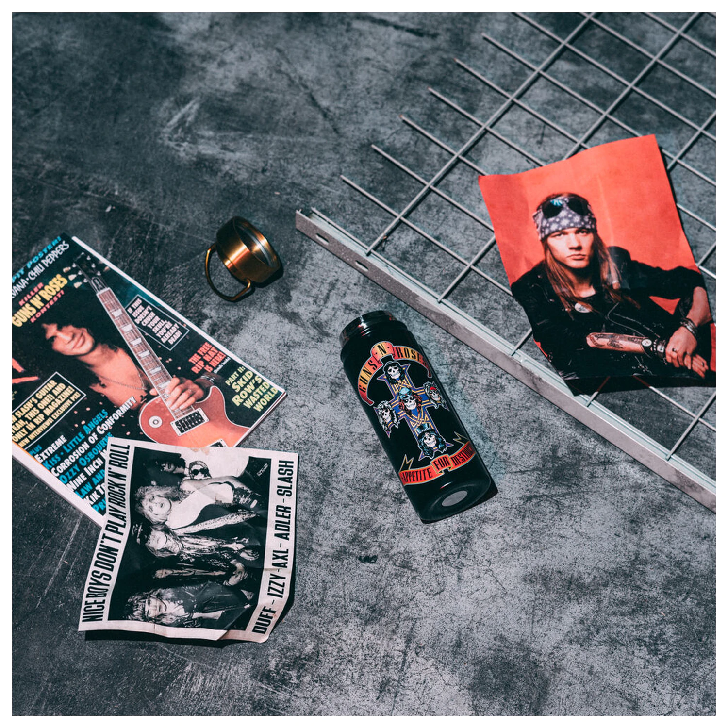 Guns N Roses Stainless steel bottle 500ml product photo