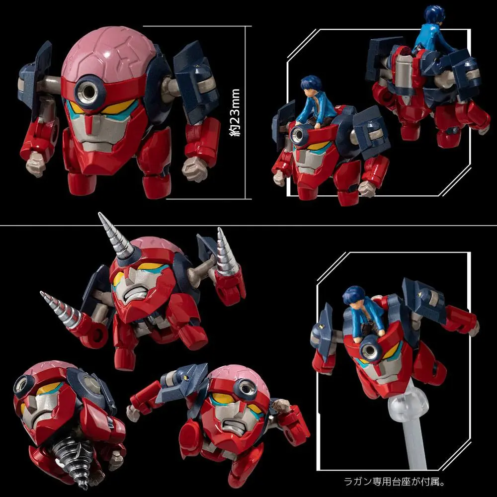 Gurren Lagann Diecast Action Figure Riobot Combine Gurren Lagann 21 cm product photo