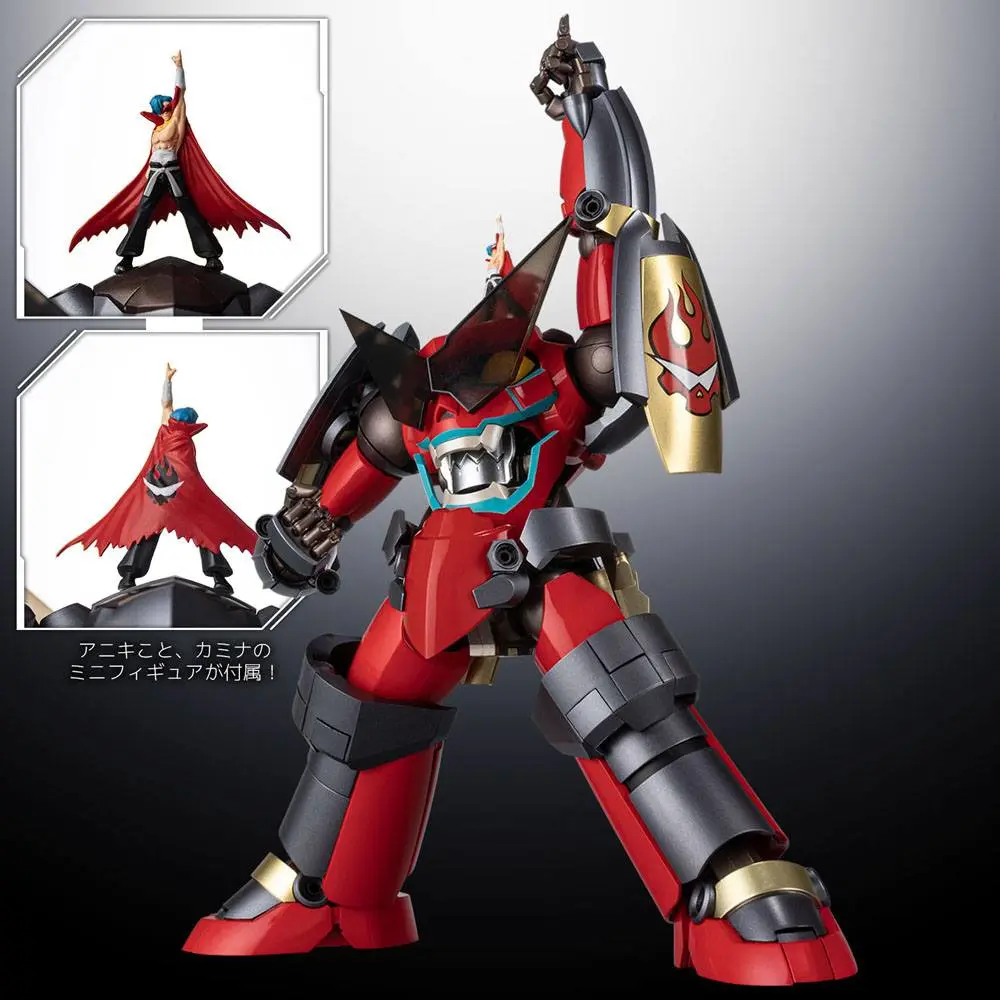 Gurren Lagann Diecast Action Figure Riobot Combine Gurren Lagann 21 cm product photo